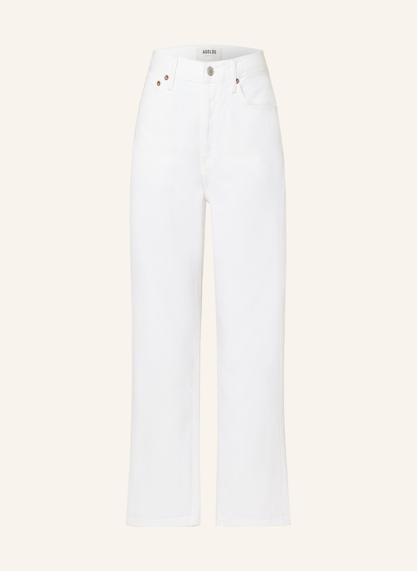 AGOLDE Straight Jeans PARKER, Farbe: milkshake white (Bild 1)