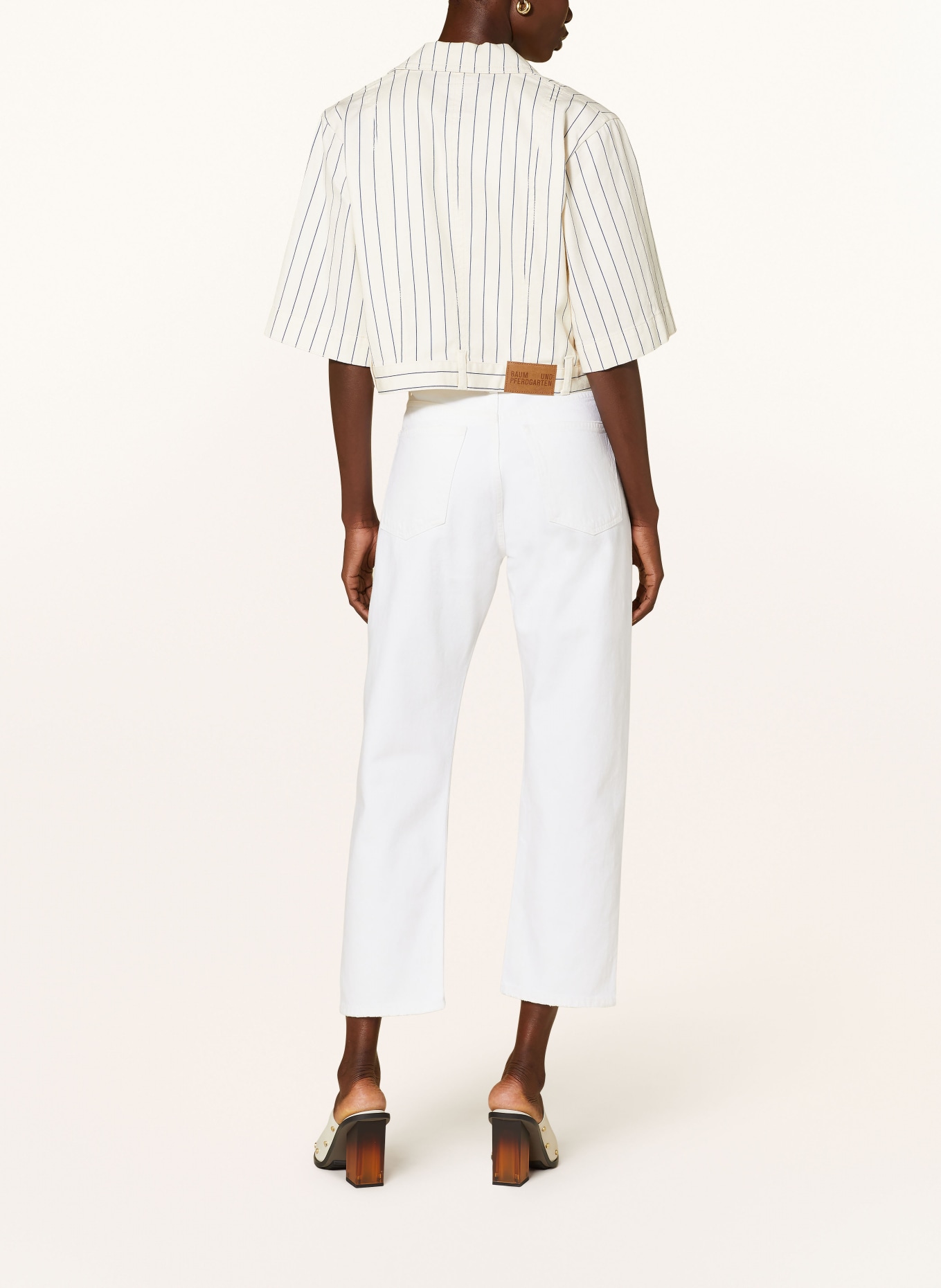 AGOLDE Straight Jeans PARKER, Farbe: milkshake white (Bild 3)