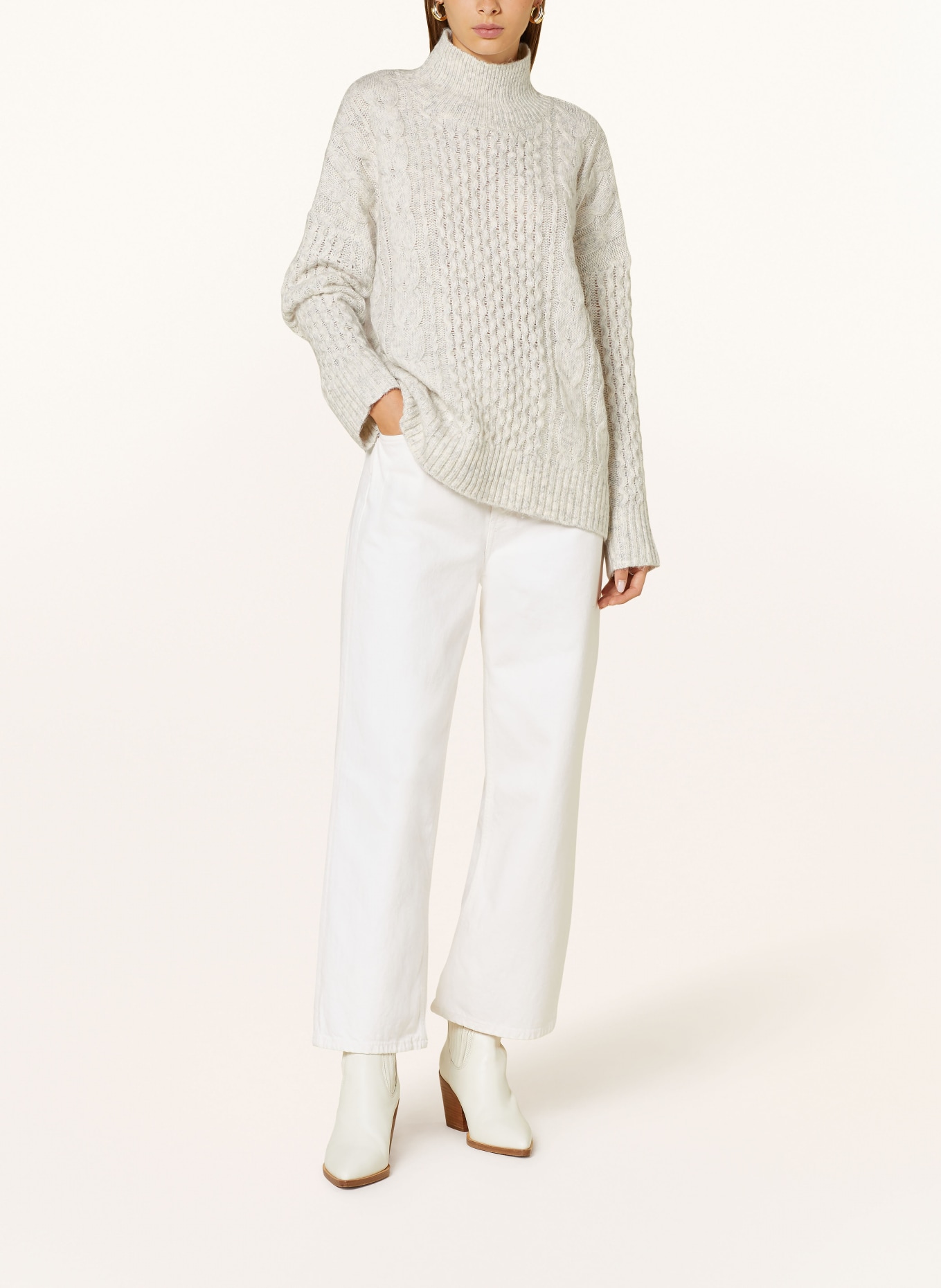 darling harbour Pullover: HELLGRAU