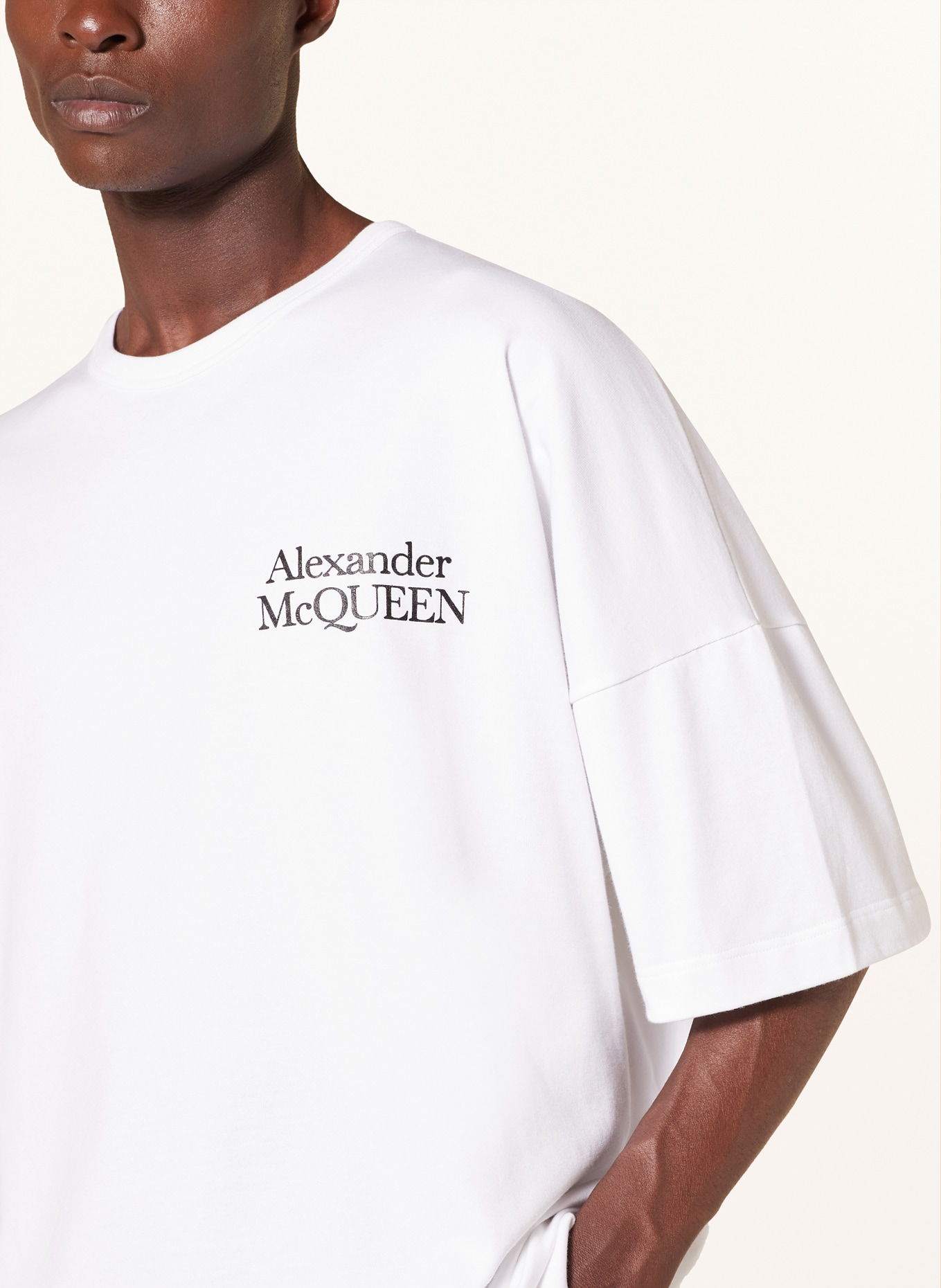 Alexander McQUEEN Tričko, Barva: BÍLÁ/ ČERNÁ (Obrázek 4)