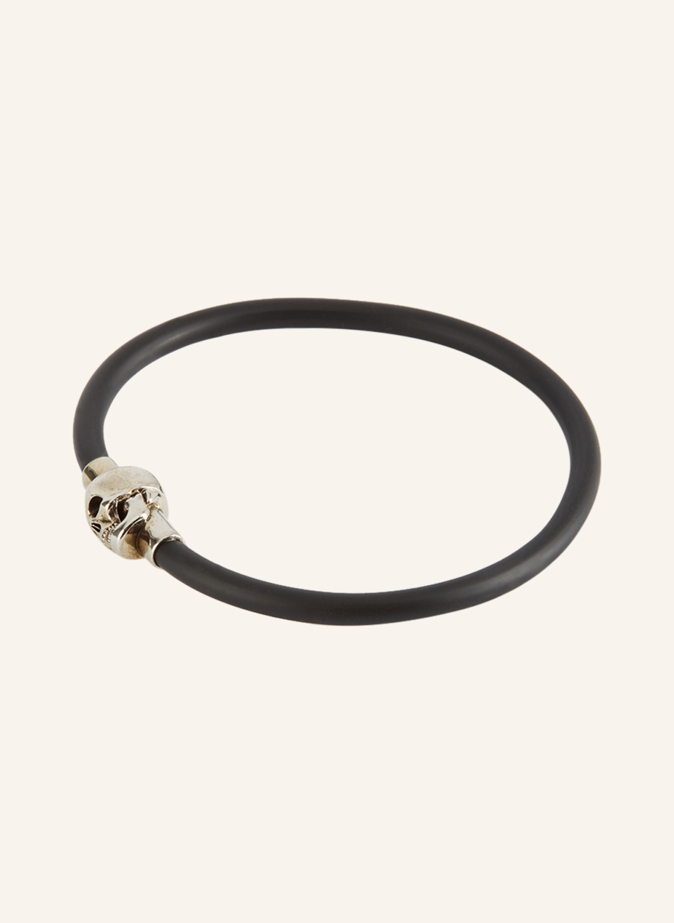 Alexander McQUEEN Bracelet in black silver