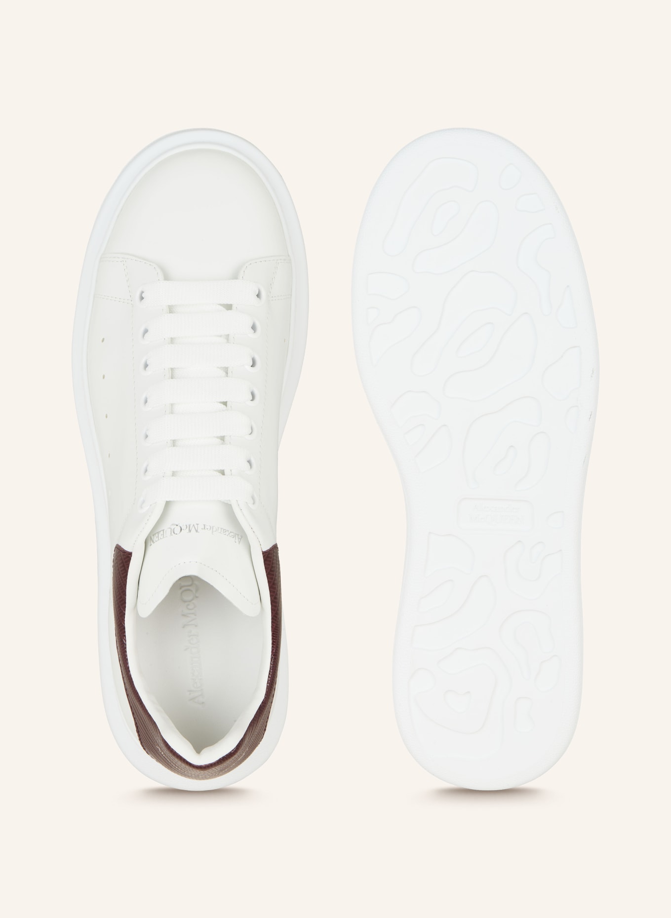 Alexander mcqueen trainers red outlet