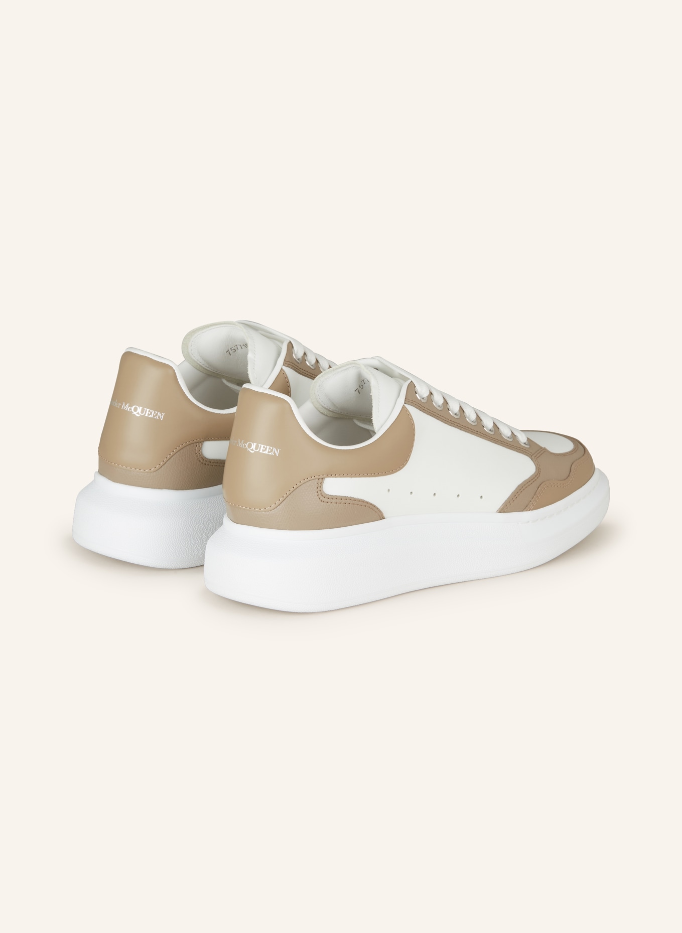 Alexander McQUEEN Sneakers in white brown