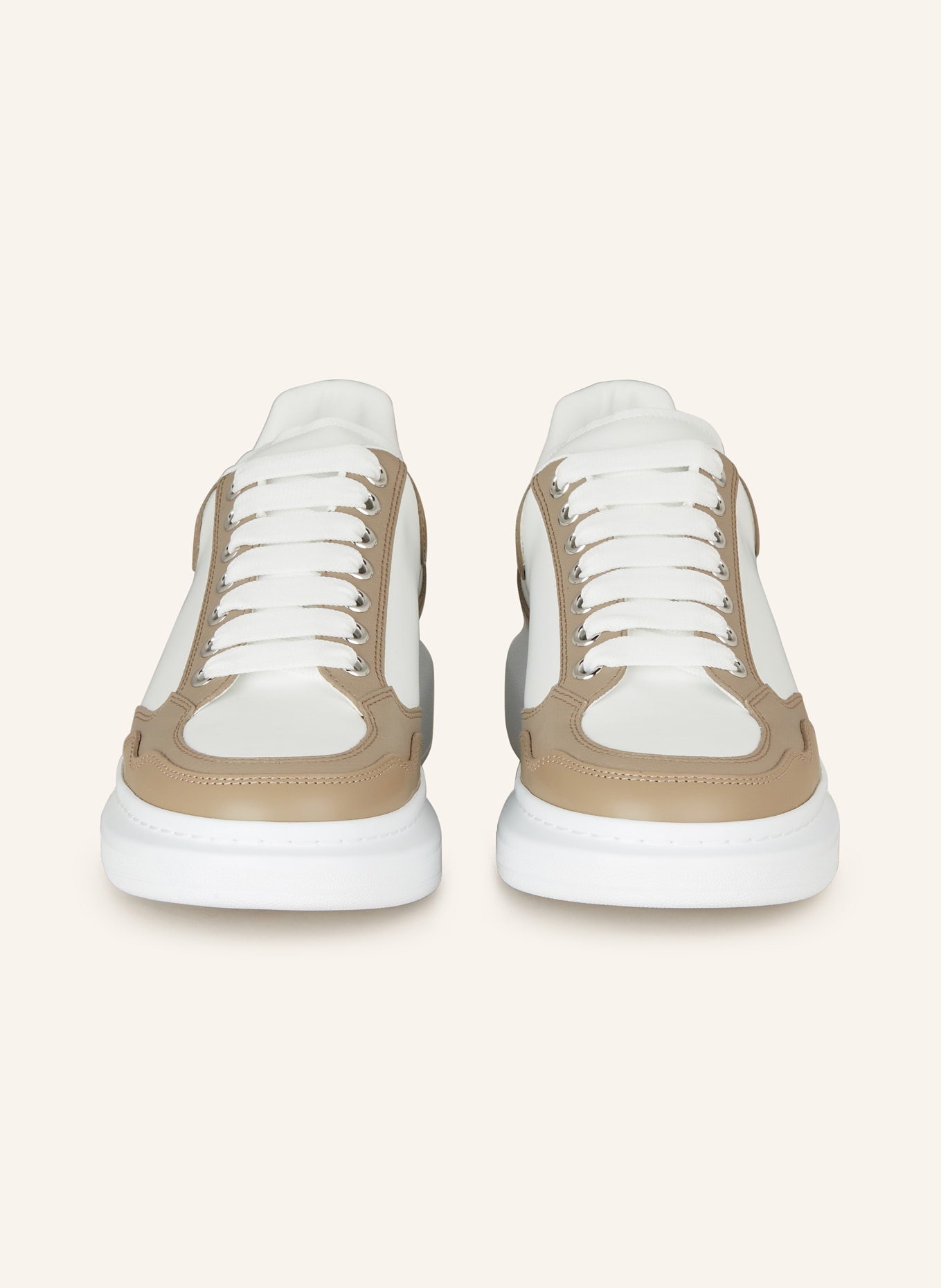 Alexander McQUEEN Sneaker in weiss braun