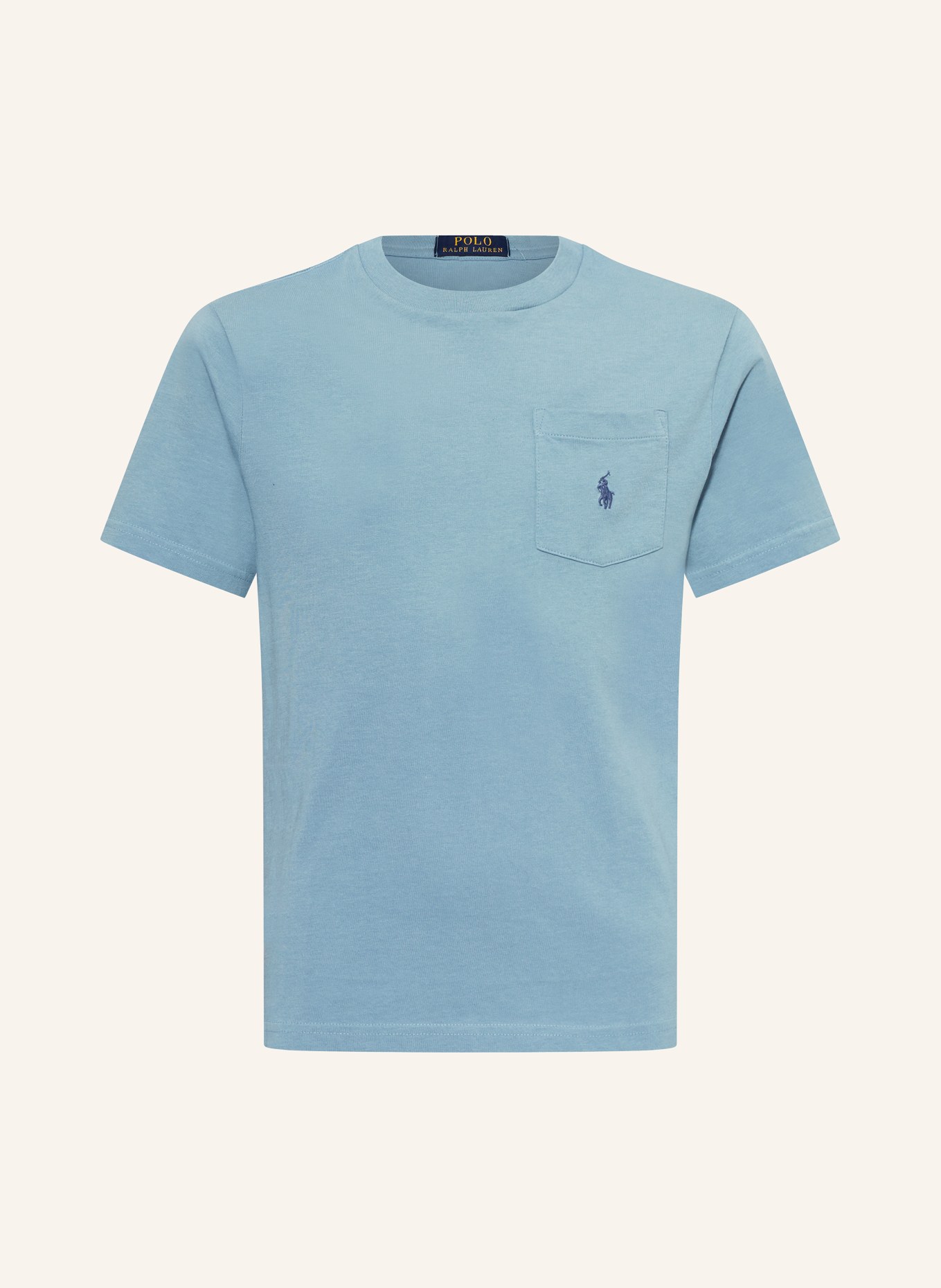 POLO RALPH LAUREN T-Shirt, Farbe: BLAUGRAU (Bild 1)