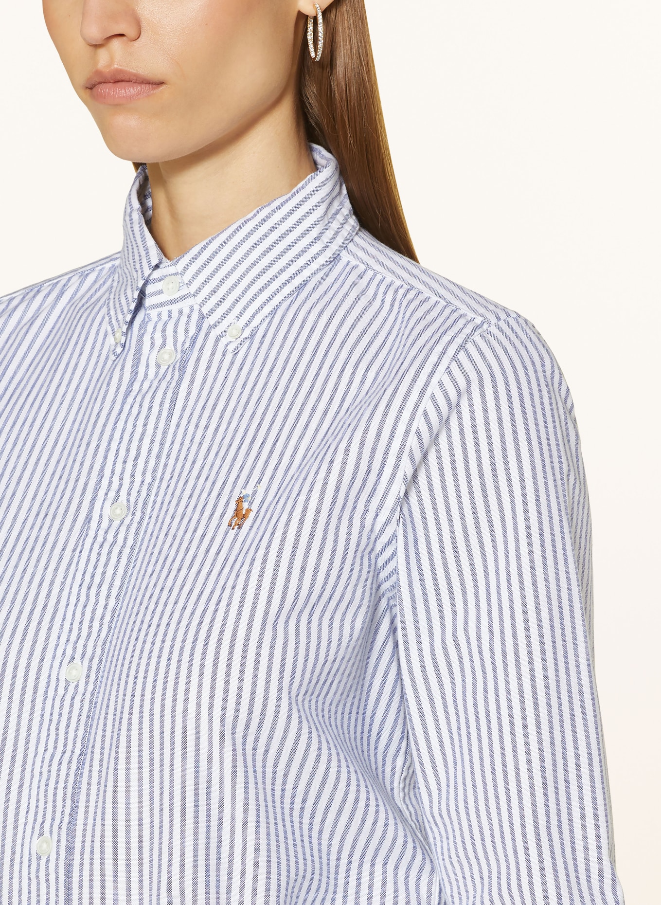 POLO RALPH LAUREN Shirt blouse, Color: LIGHT BLUE/ BLUE (Image 4)