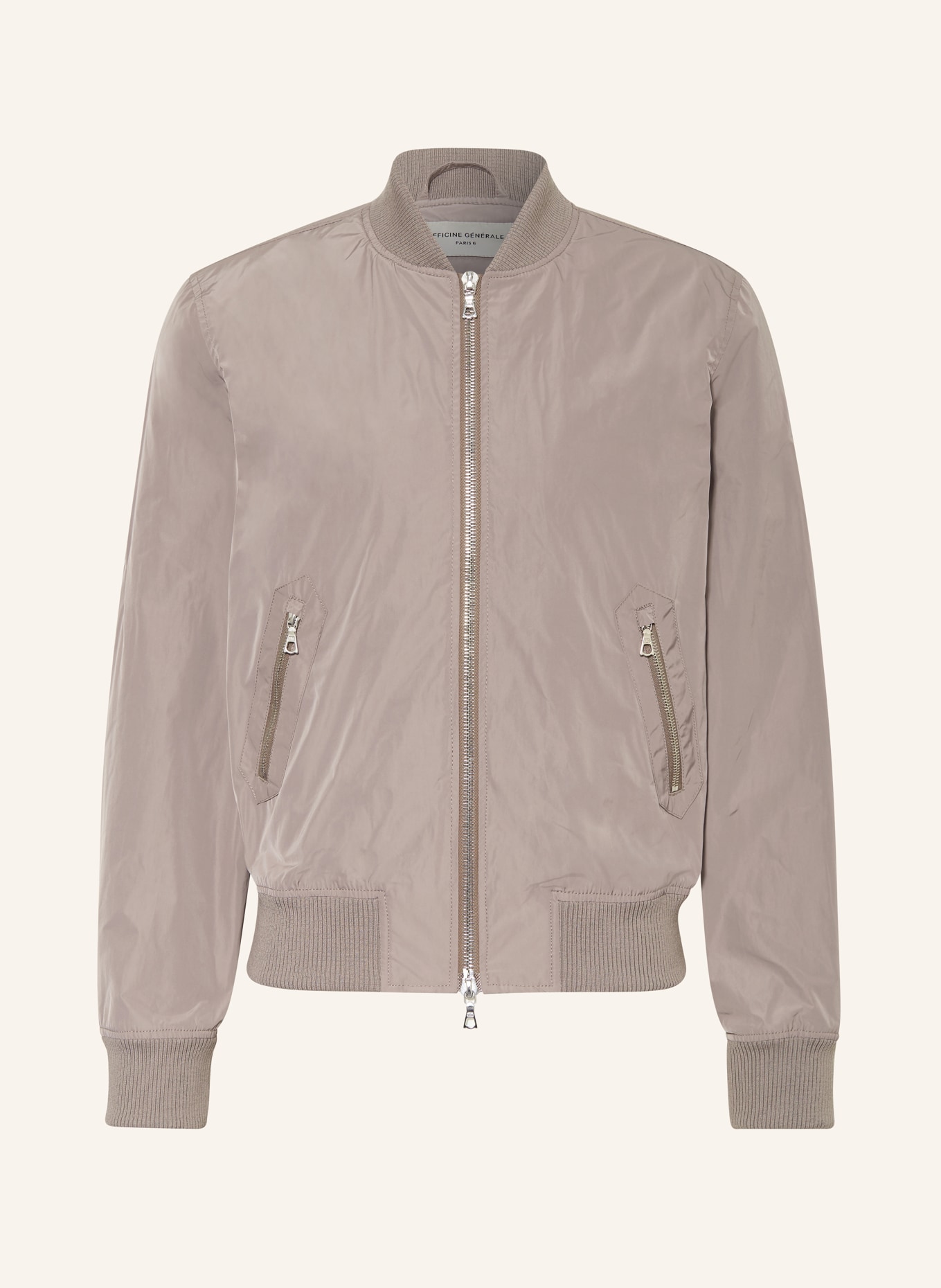 Officine Générale Bomber jacket BERNARD, Color: TAUPE (Image 1)