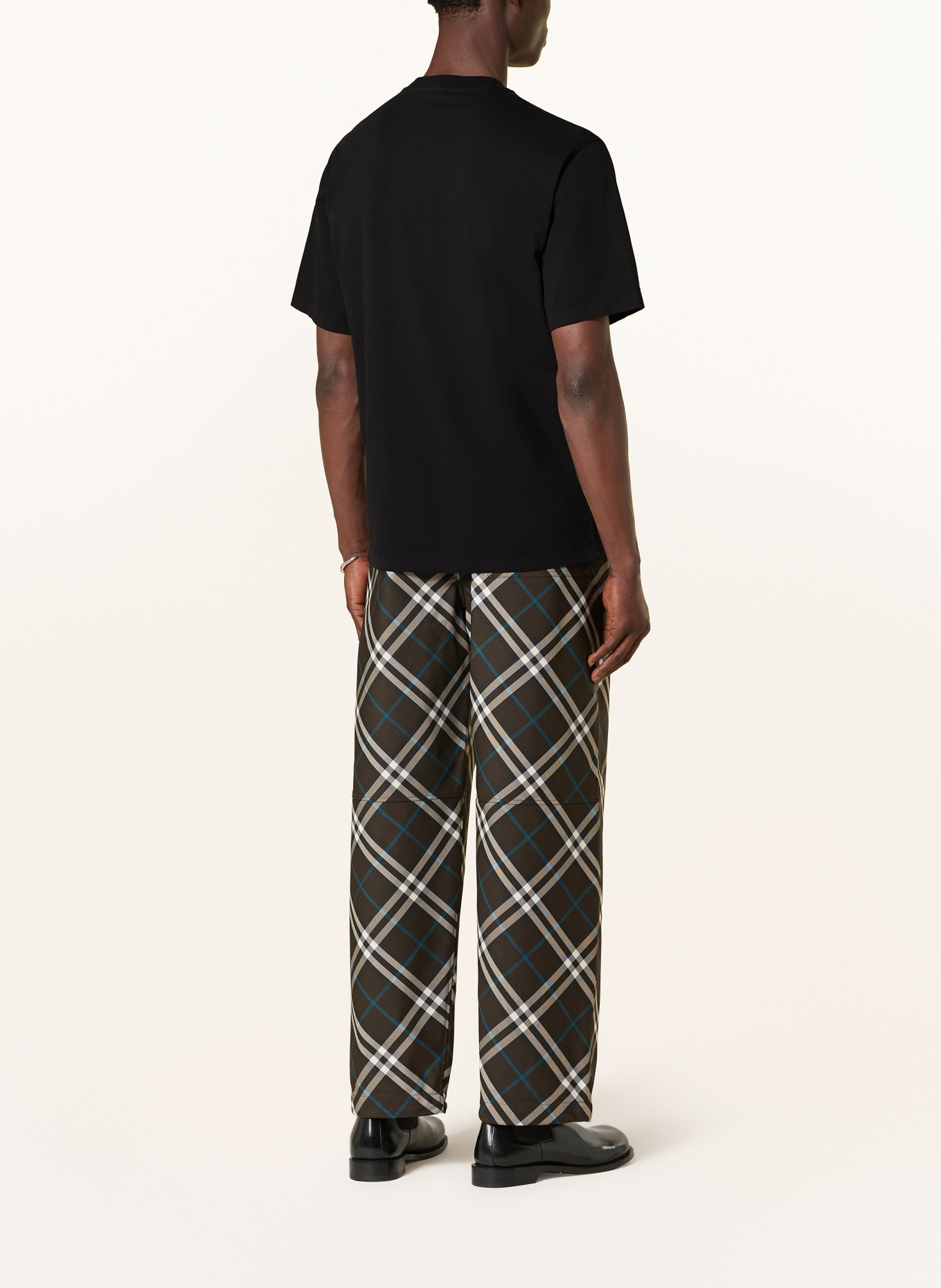 BURBERRY T-shirt: CZARNY
