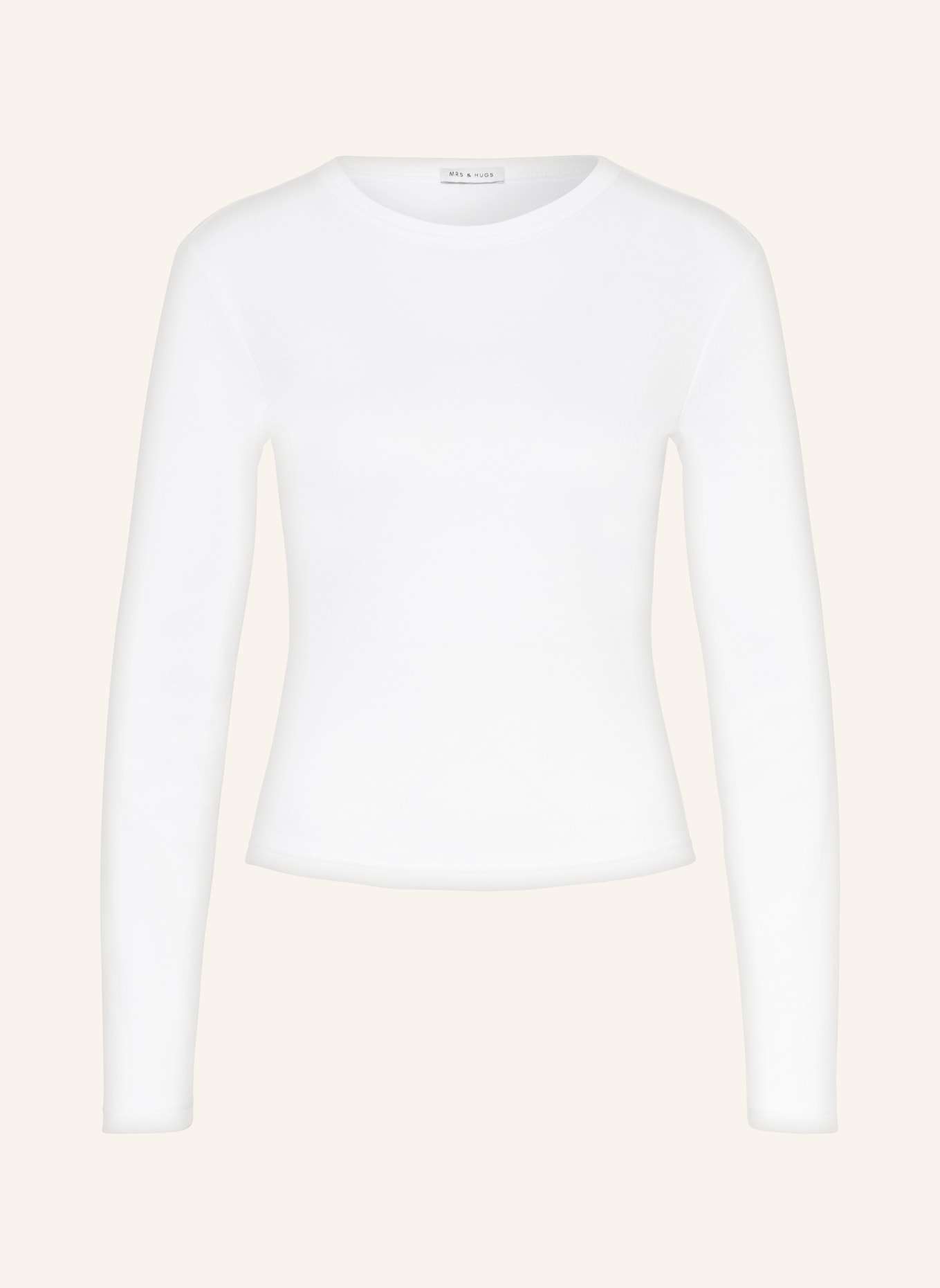 MRS & HUGS Long sleeve shirt, Color: WHITE (Image 1)