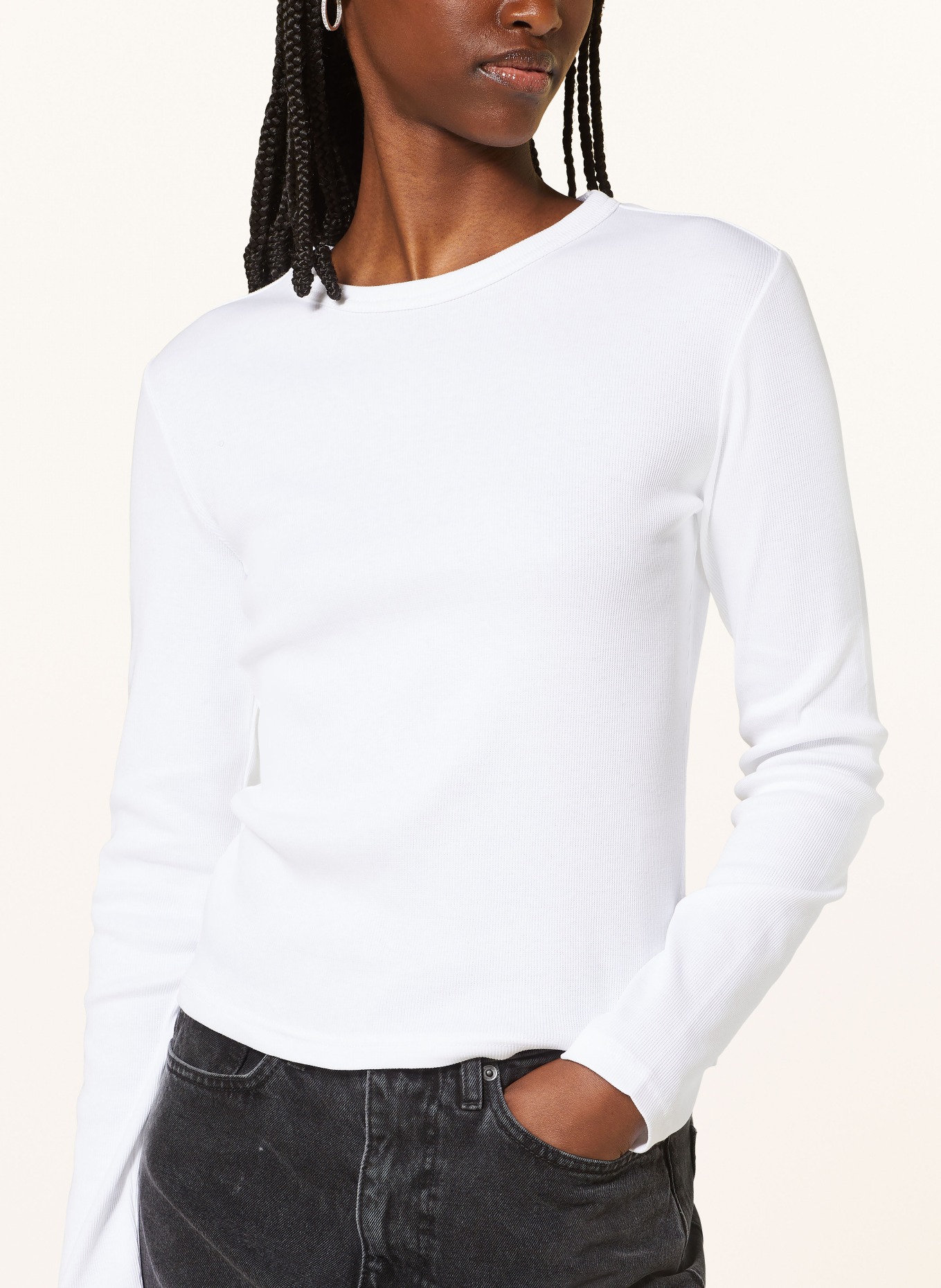 MRS & HUGS Long sleeve shirt, Color: WHITE (Image 4)