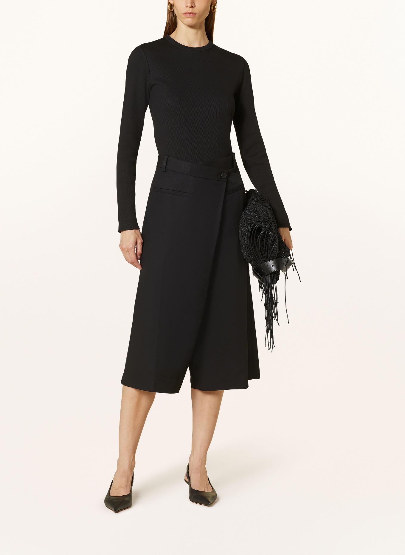 MRS & HUGS Longsleeve: SCHWARZ