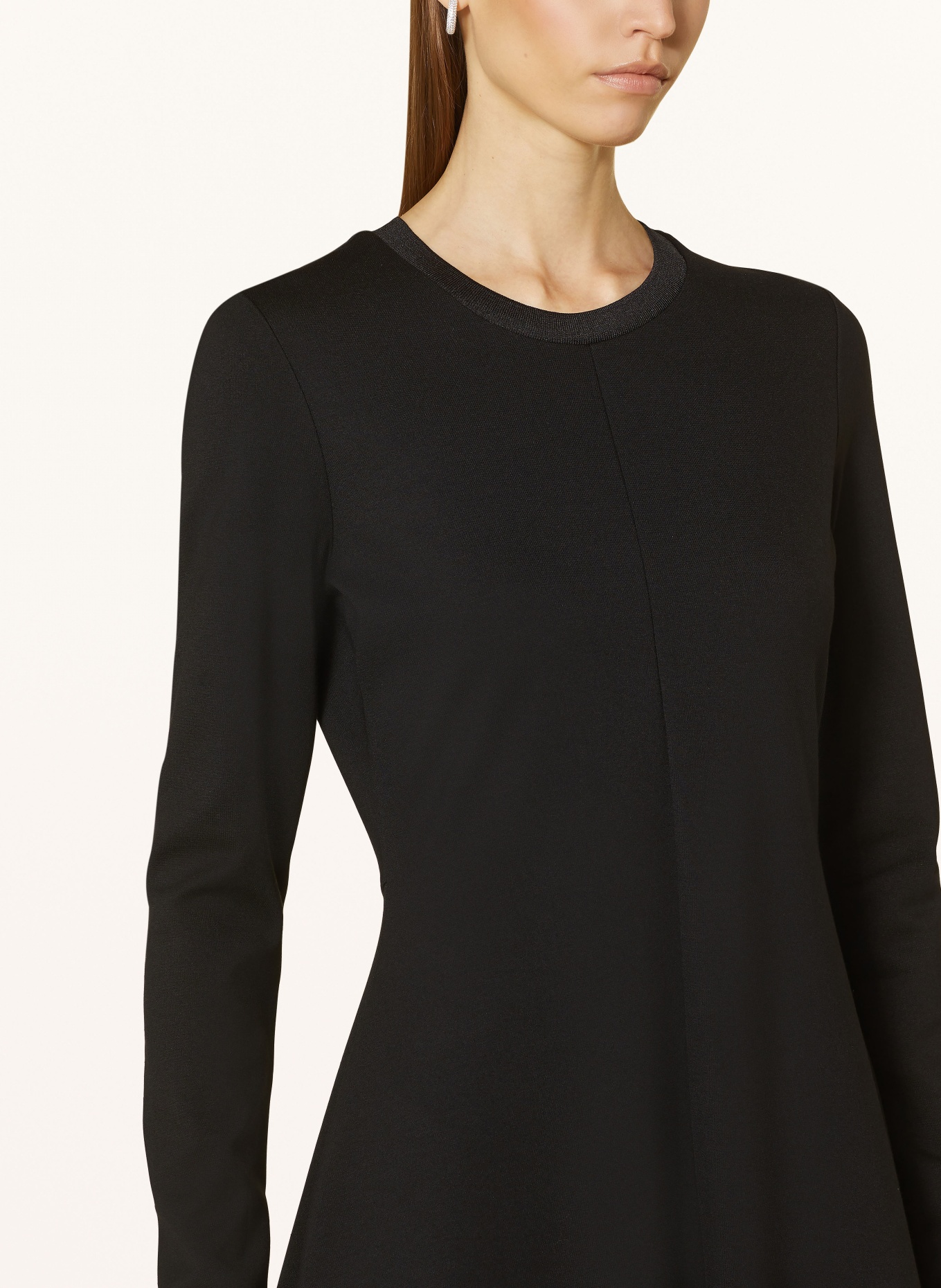 MRS & HUGS Žerzejové šaty: ČERNÁ