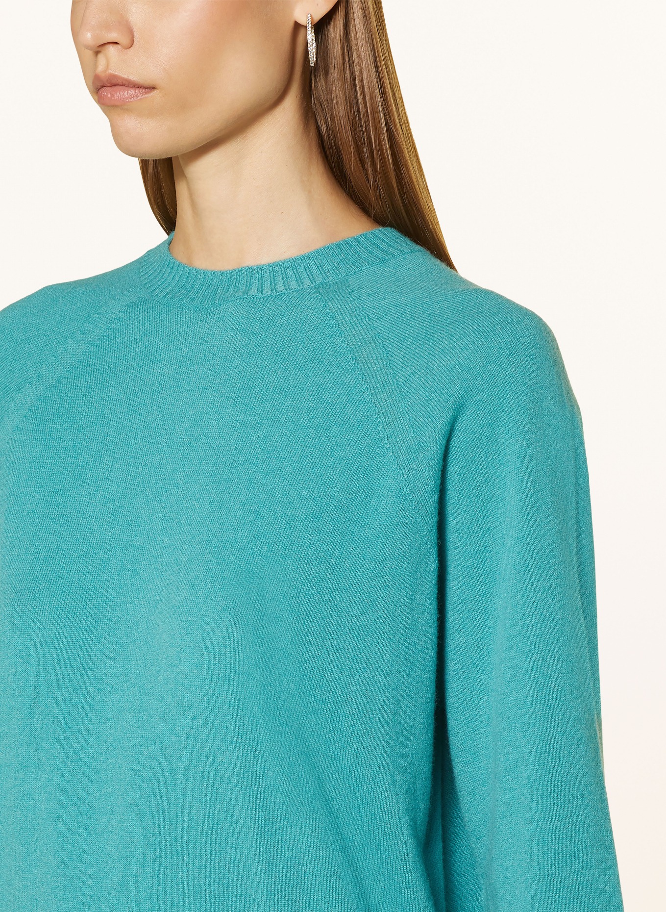 EMPORIO ARMANI Pullover mit Cashmere: MINT