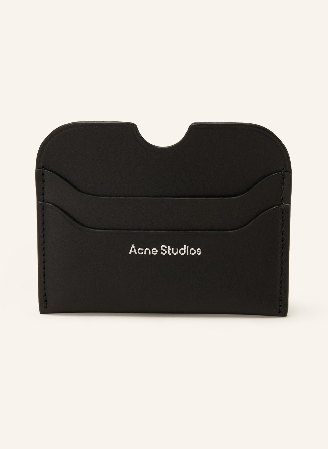 Acne Studios Kartenetui: SCHWARZ
