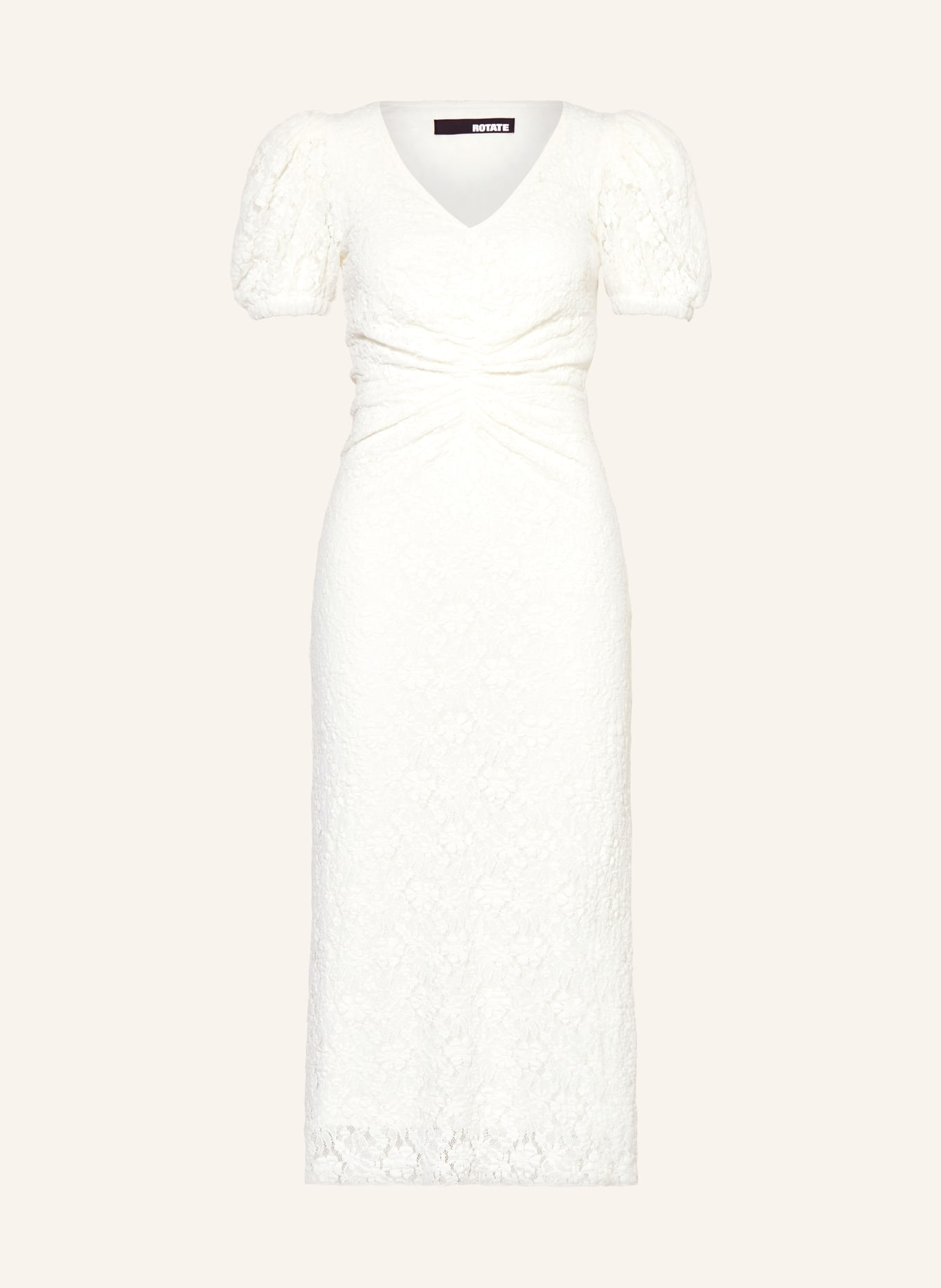 ROTATE Spitzenkleid: WEISS