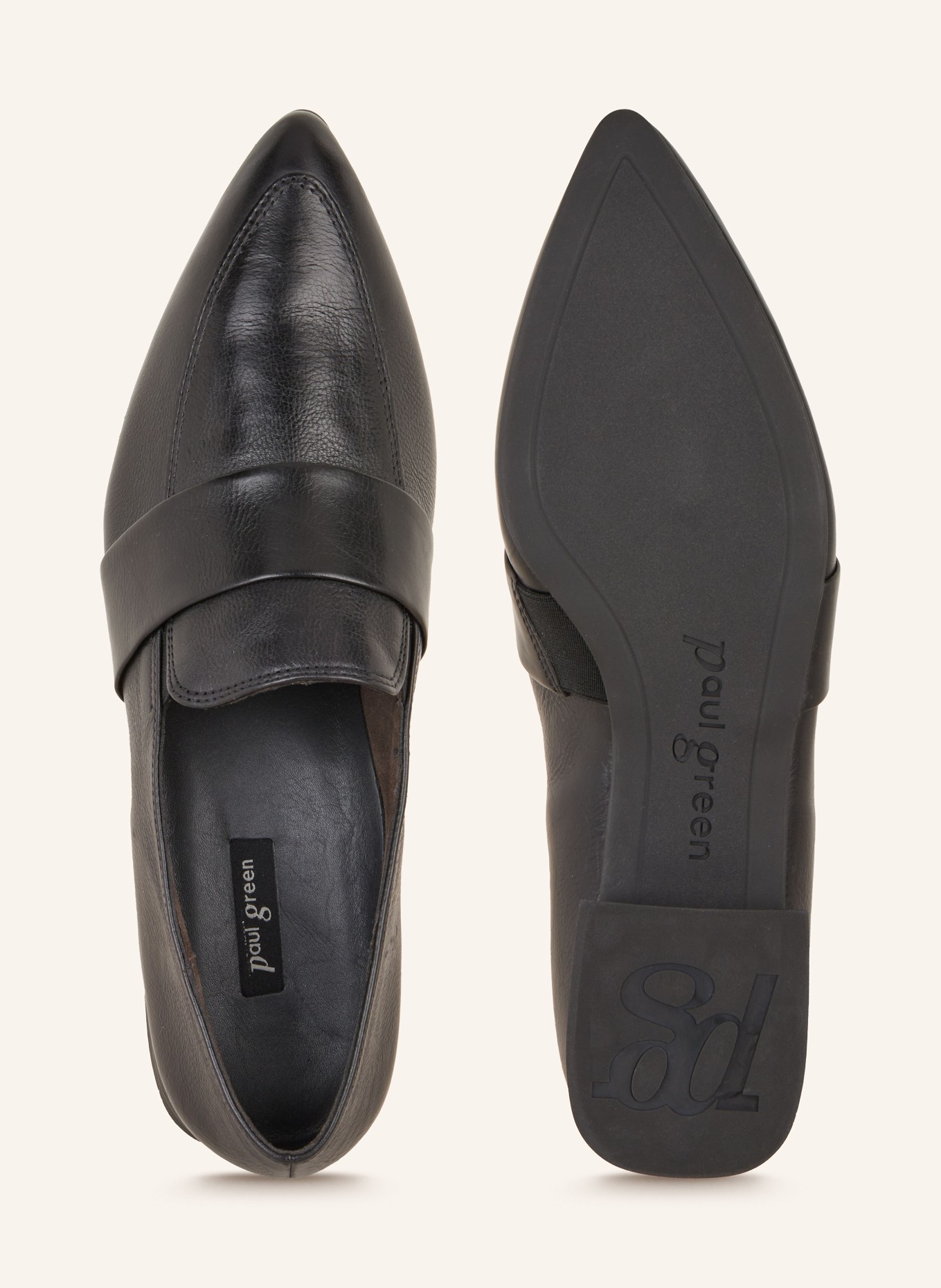 paul green Slip-ons, Color: BLACK (Image 5)