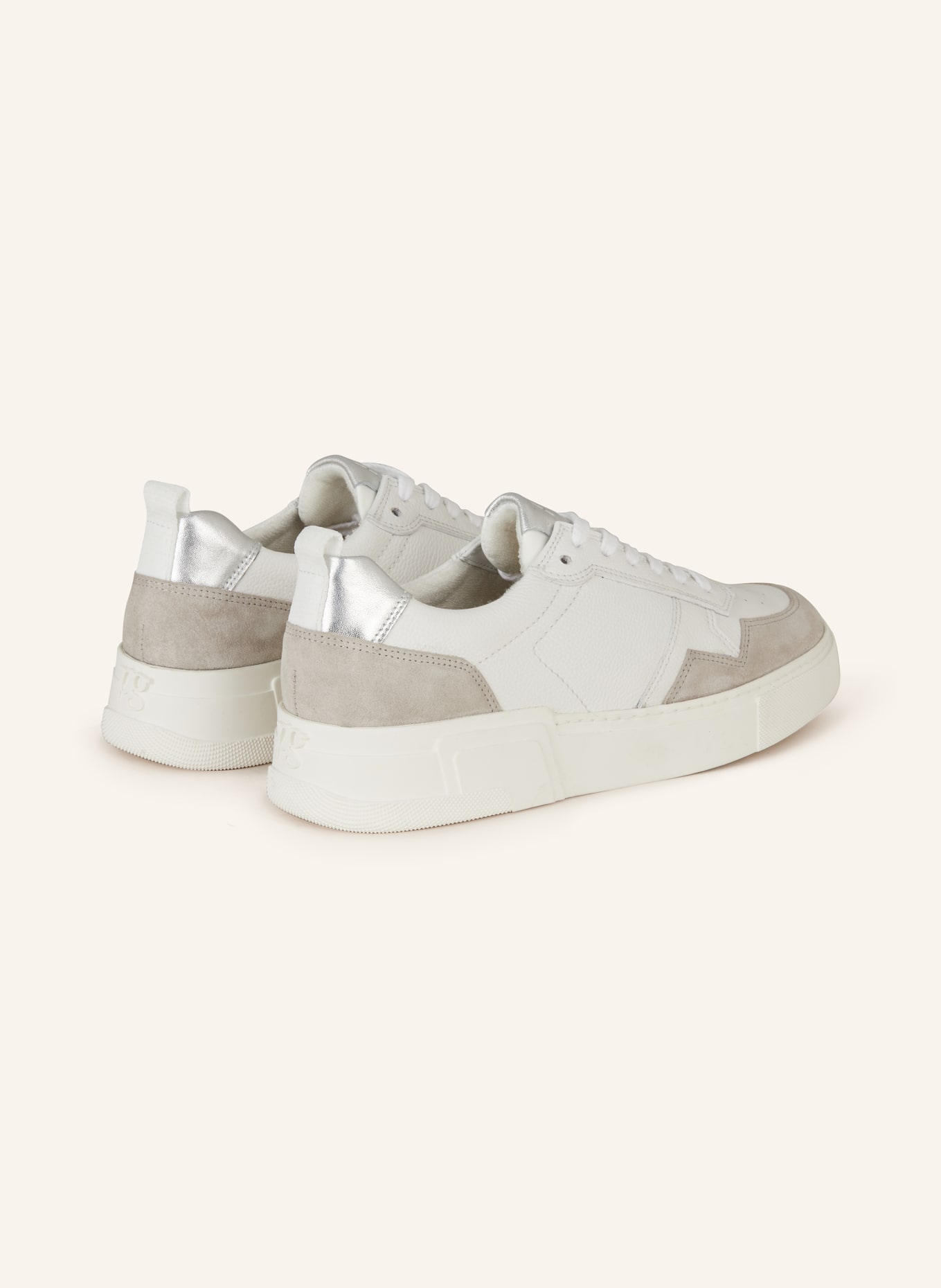 paul green Sneaker, Farbe: WEISS/ GRAU (Bild 2)