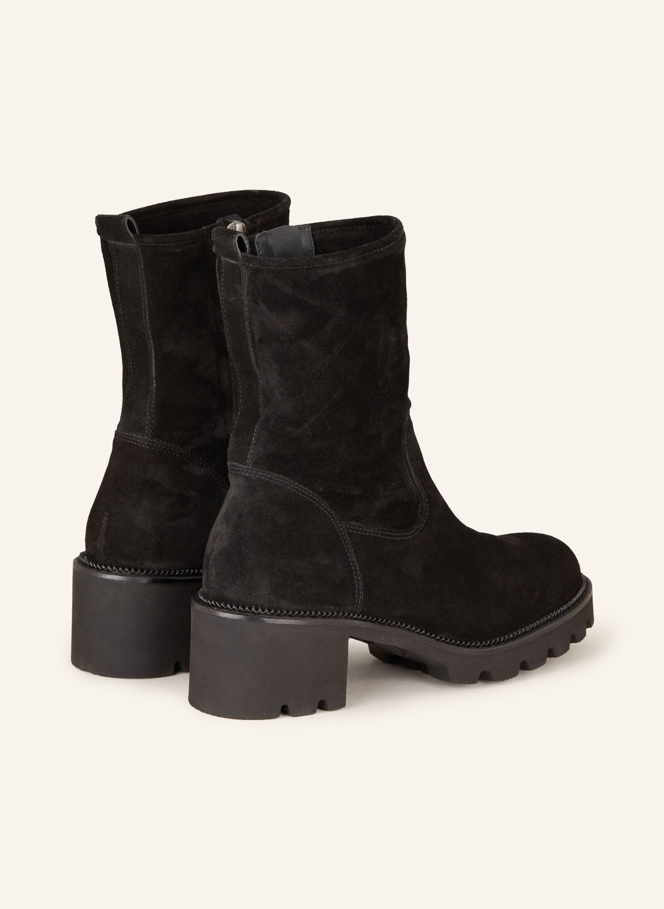 paul green Boots: SCHWARZ
