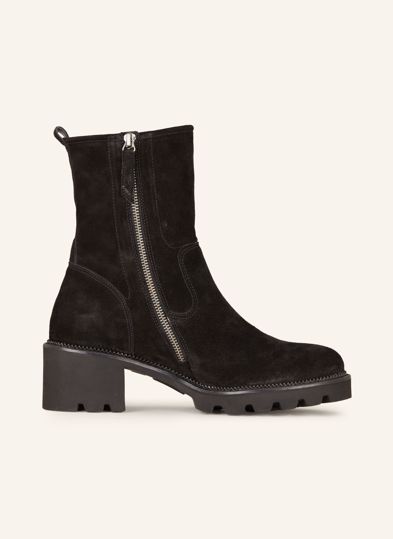 paul green Boots: SCHWARZ