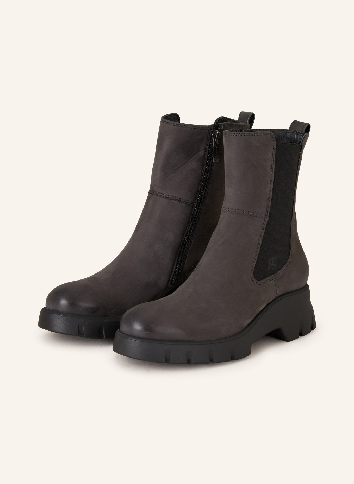 paul green Chelsea-Boots, Farbe: DUNKELGRAU (Bild 1)