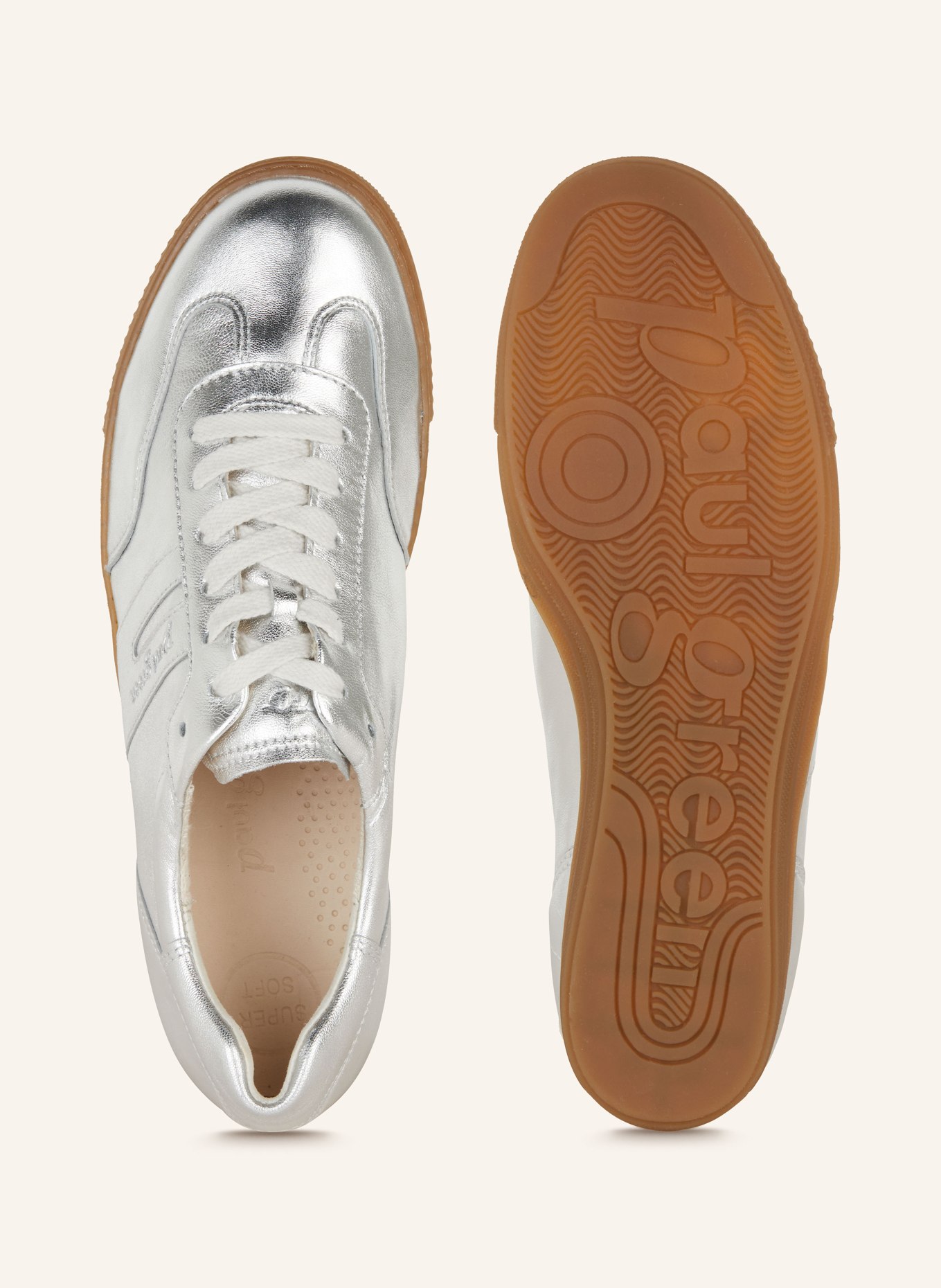 paul green Sneaker: SILBER