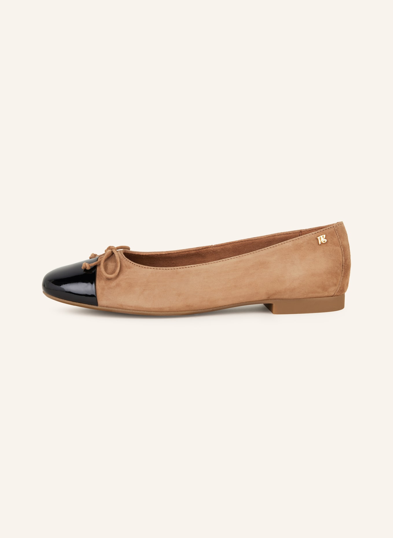 paul green Ballerinas, Farbe: BEIGE/ SCHWARZ (Bild 4)