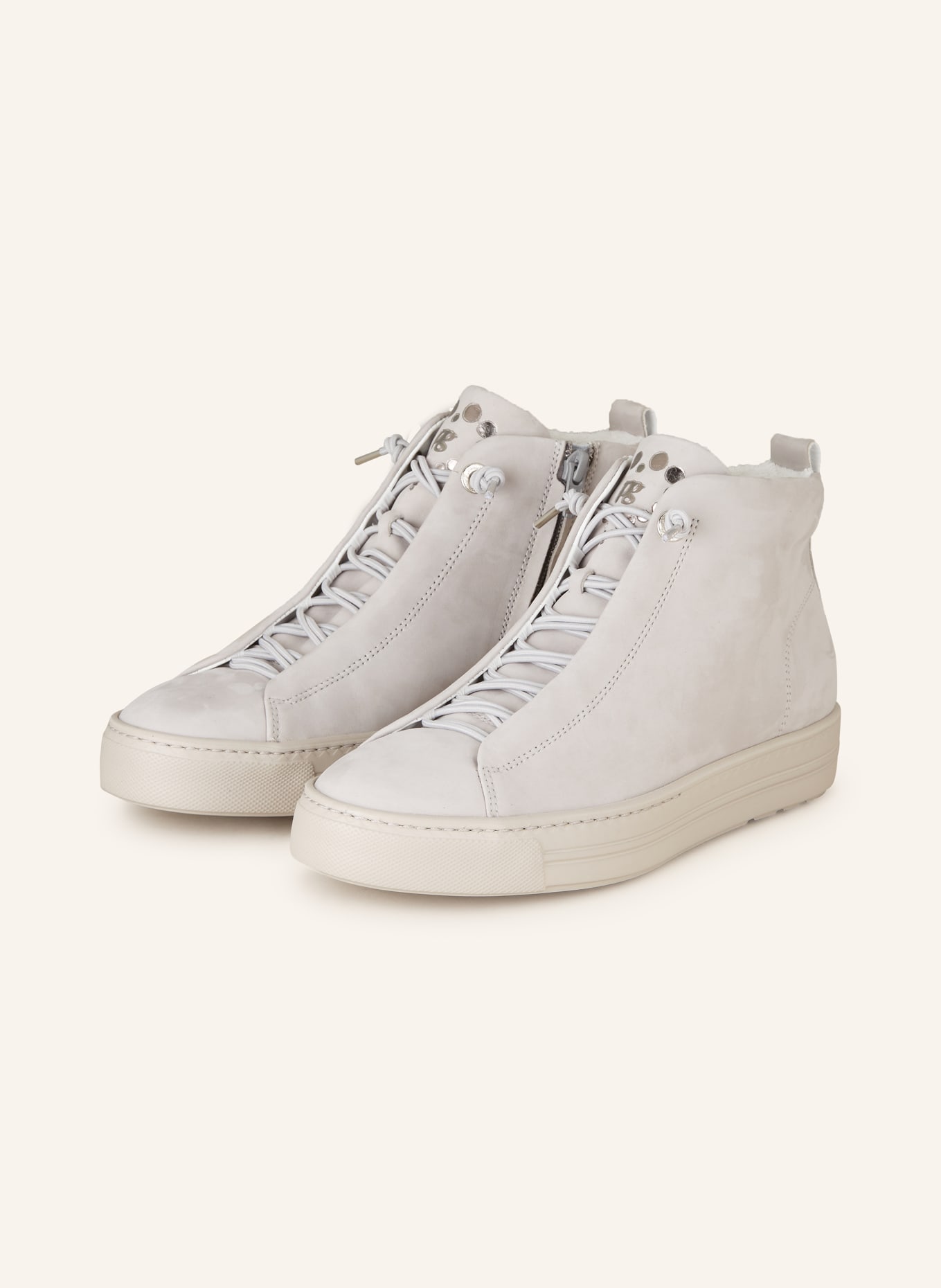 paul green Hightop-Sneaker, Farbe: HELLGRAU (Bild 1)