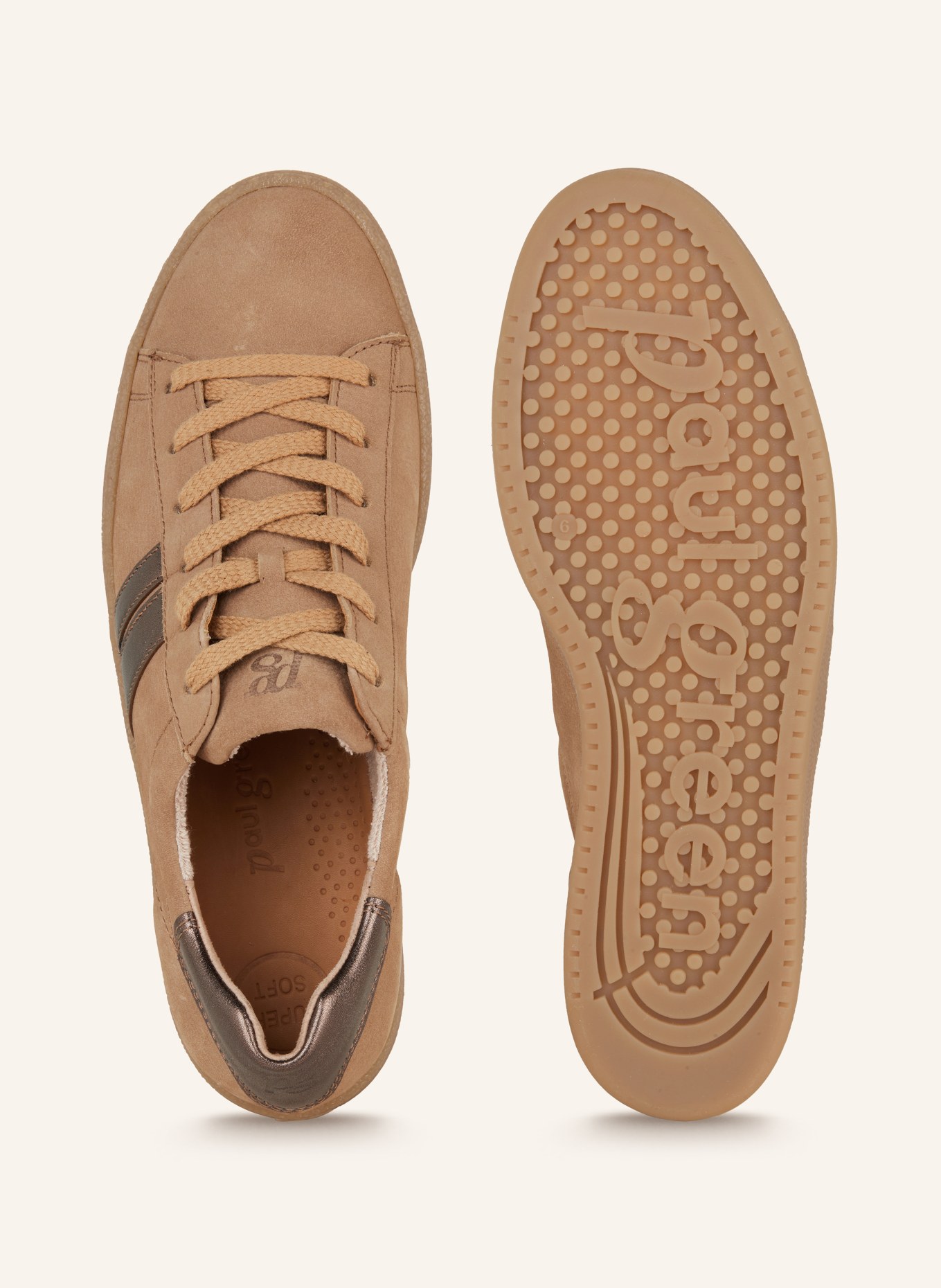 paul green Sneakers, Color: BEIGE (Image 5)