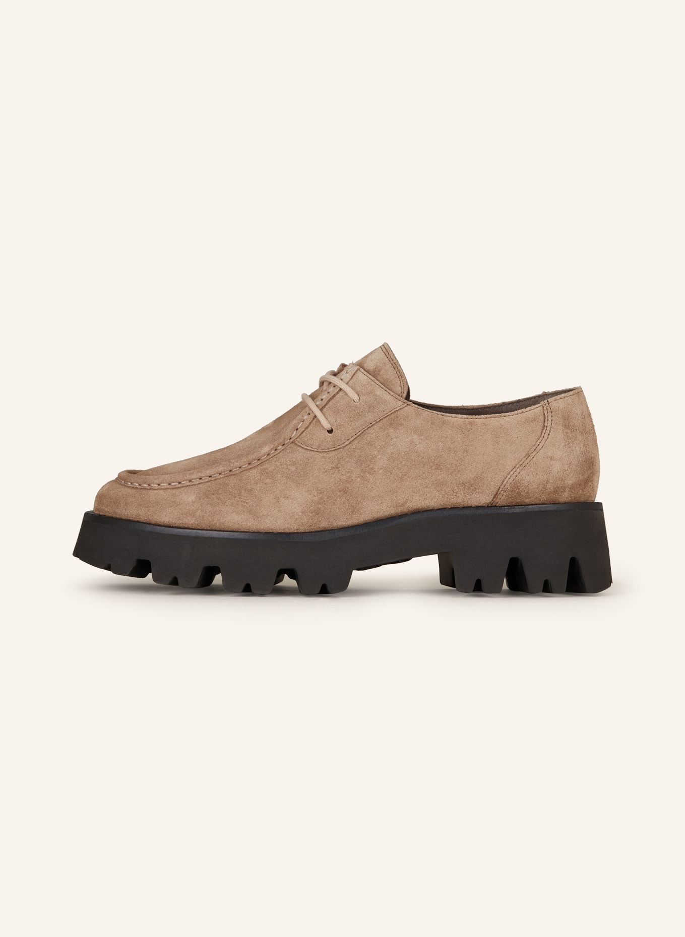 paul green Platform lace-up shoes, Color: BEIGE (Image 4)