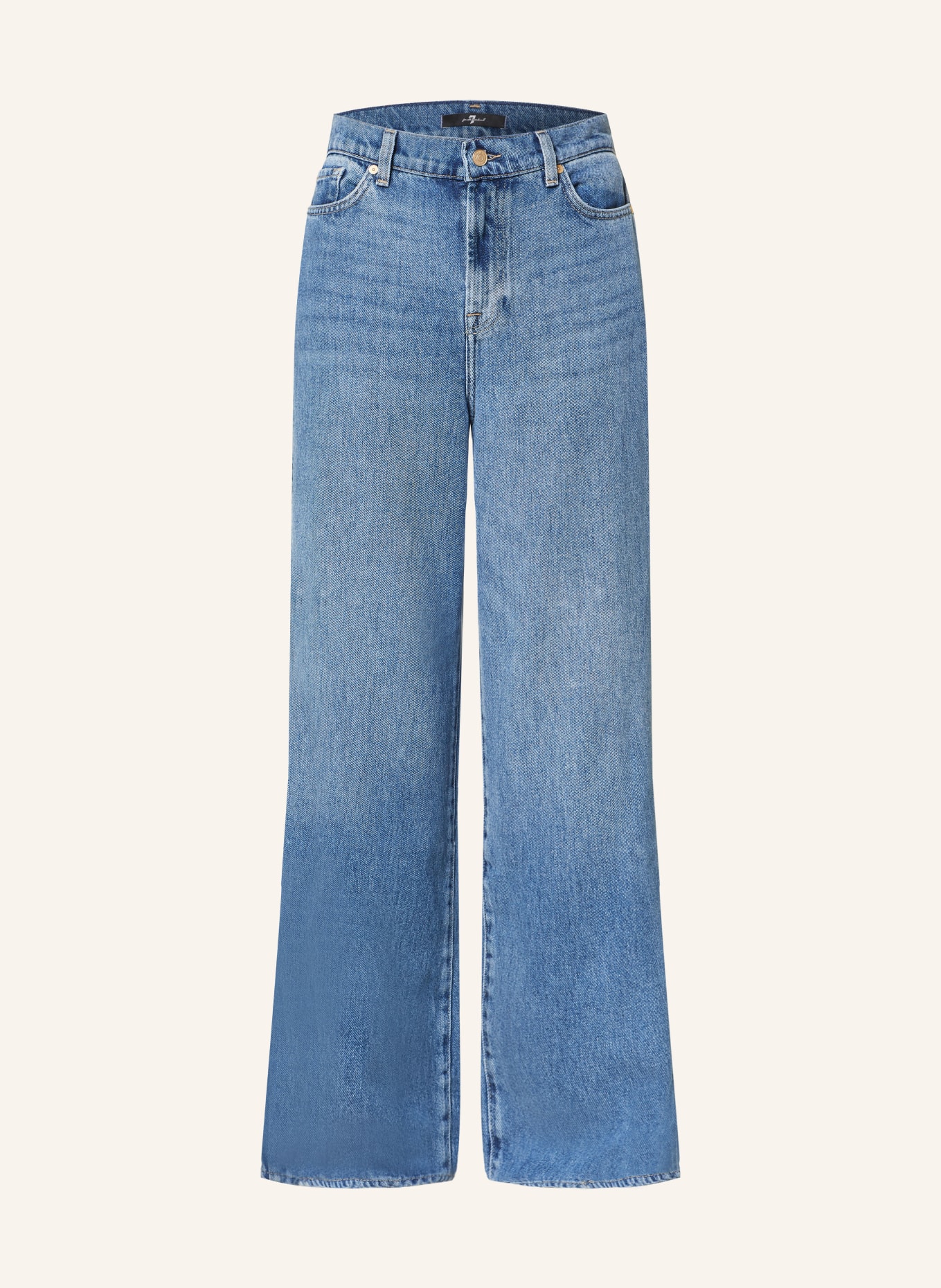 7 for all mankind Straight jeans SCOUT DREAM ON, Color: MID BLUE (Image 1)