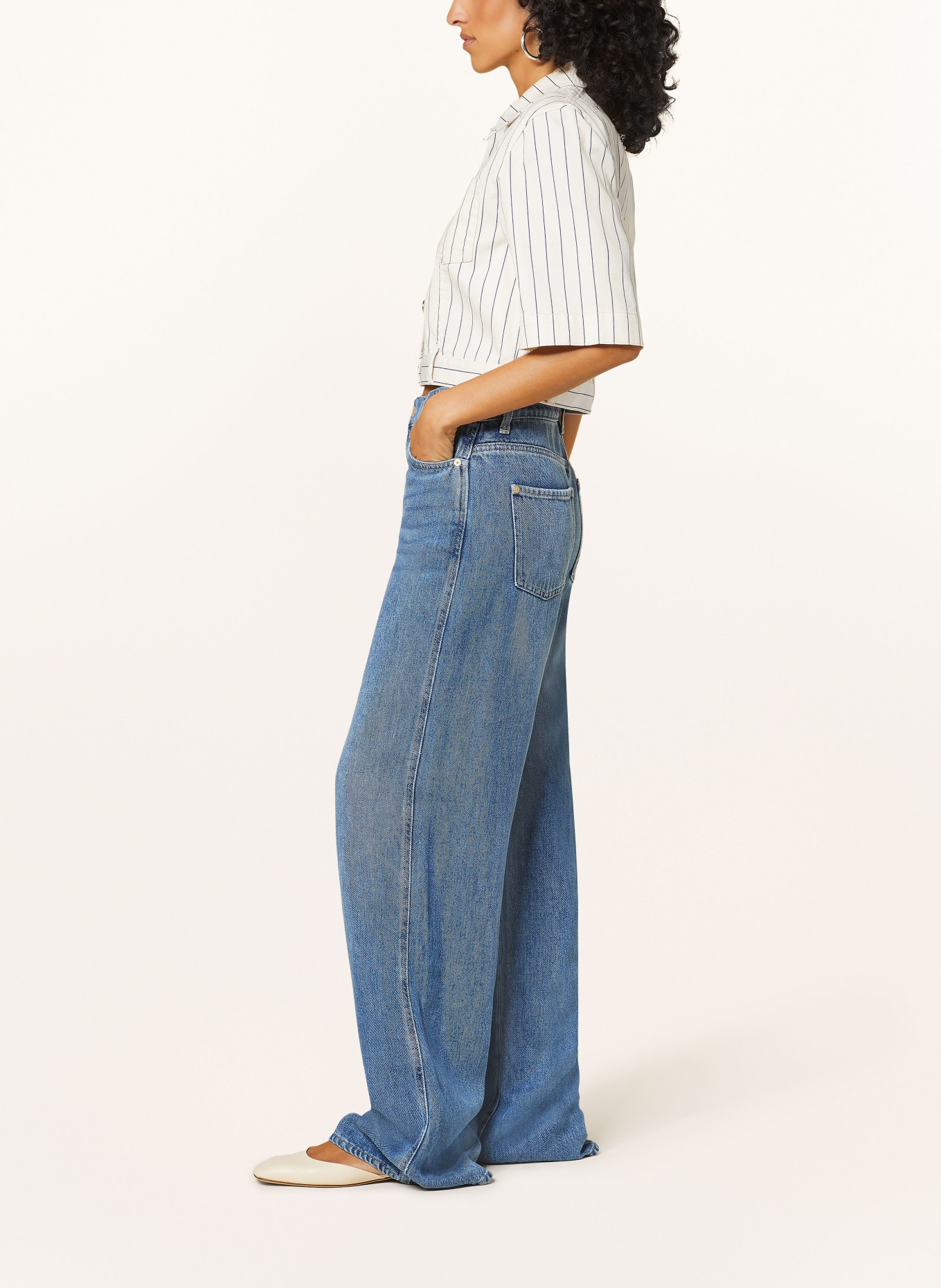 7 for all mankind Straight jeans SCOUT DREAM ON, Color: MID BLUE (Image 4)