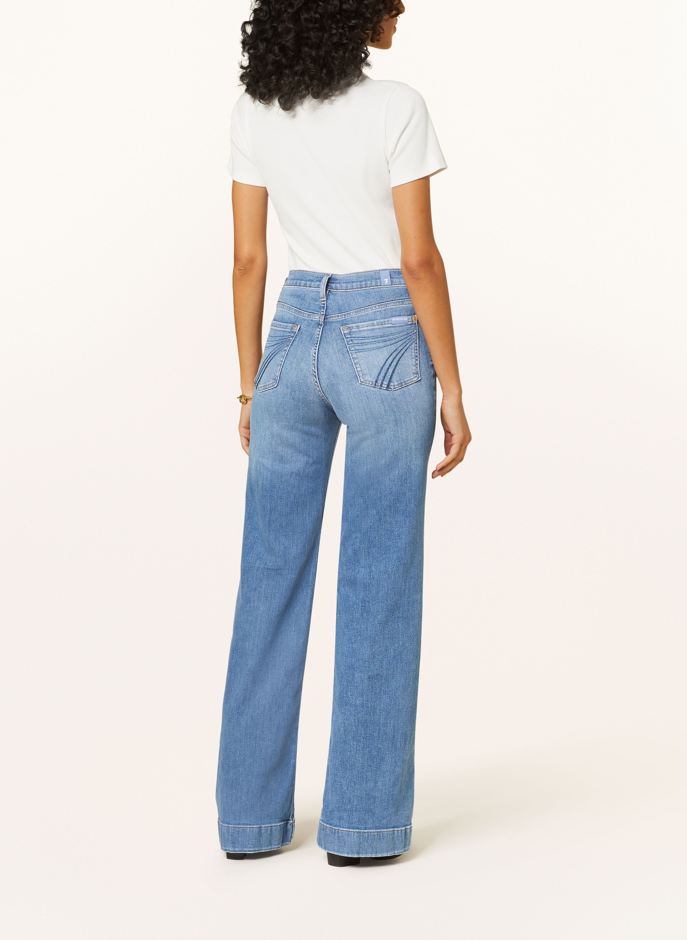 7 for all mankind Flared jeans Modern DOJO, Color: LIGHT BLUE (Image 3)