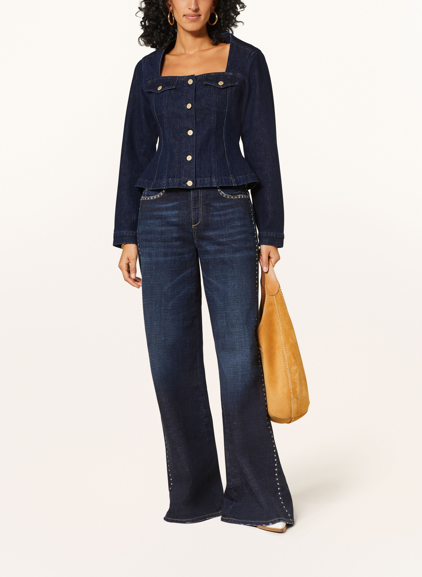 7 for all mankind Jeansjacke SWEETHEART in dunkelblau