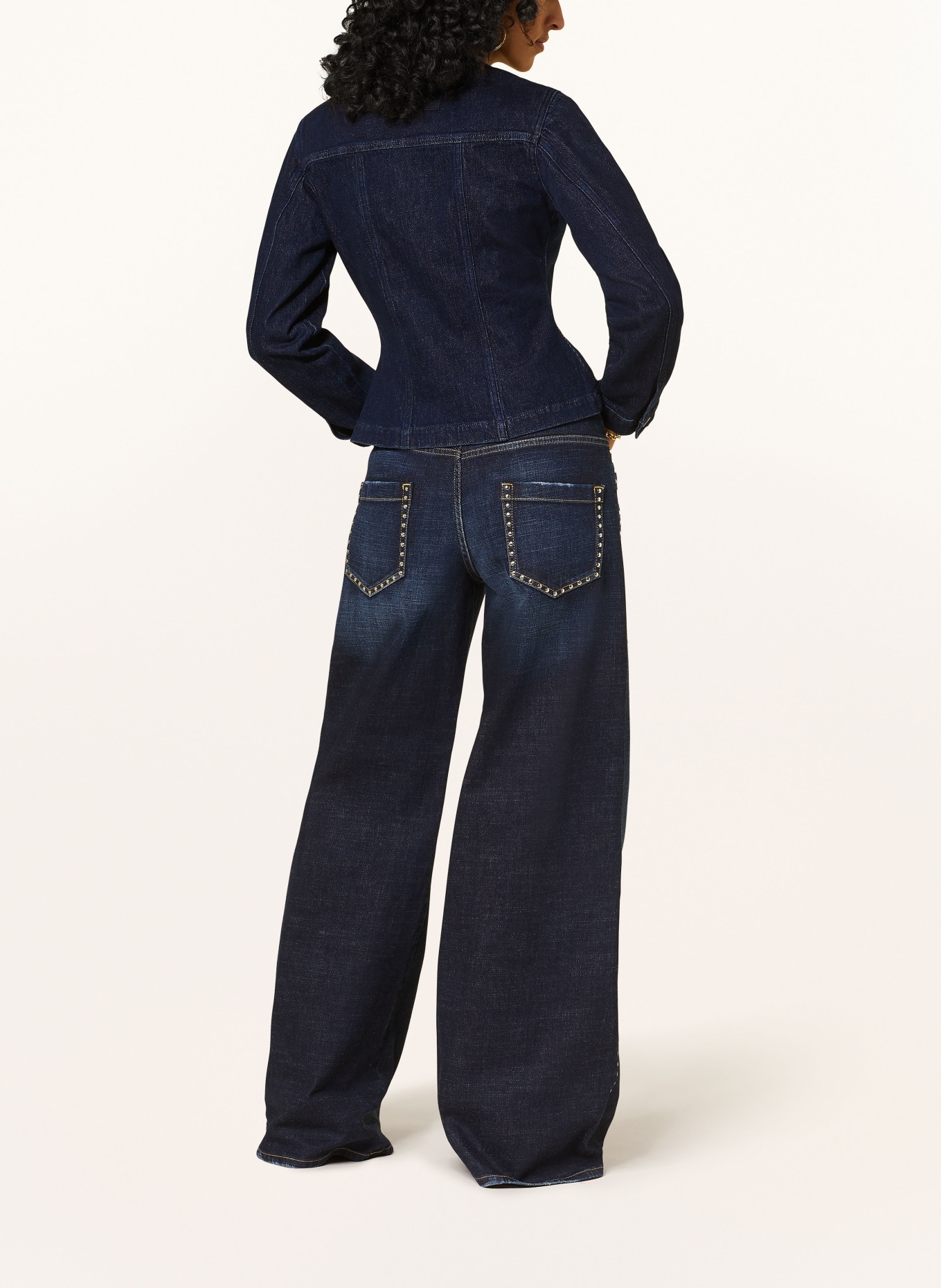 7 for all mankind Jeansjacke SWEETHEART in dunkelblau