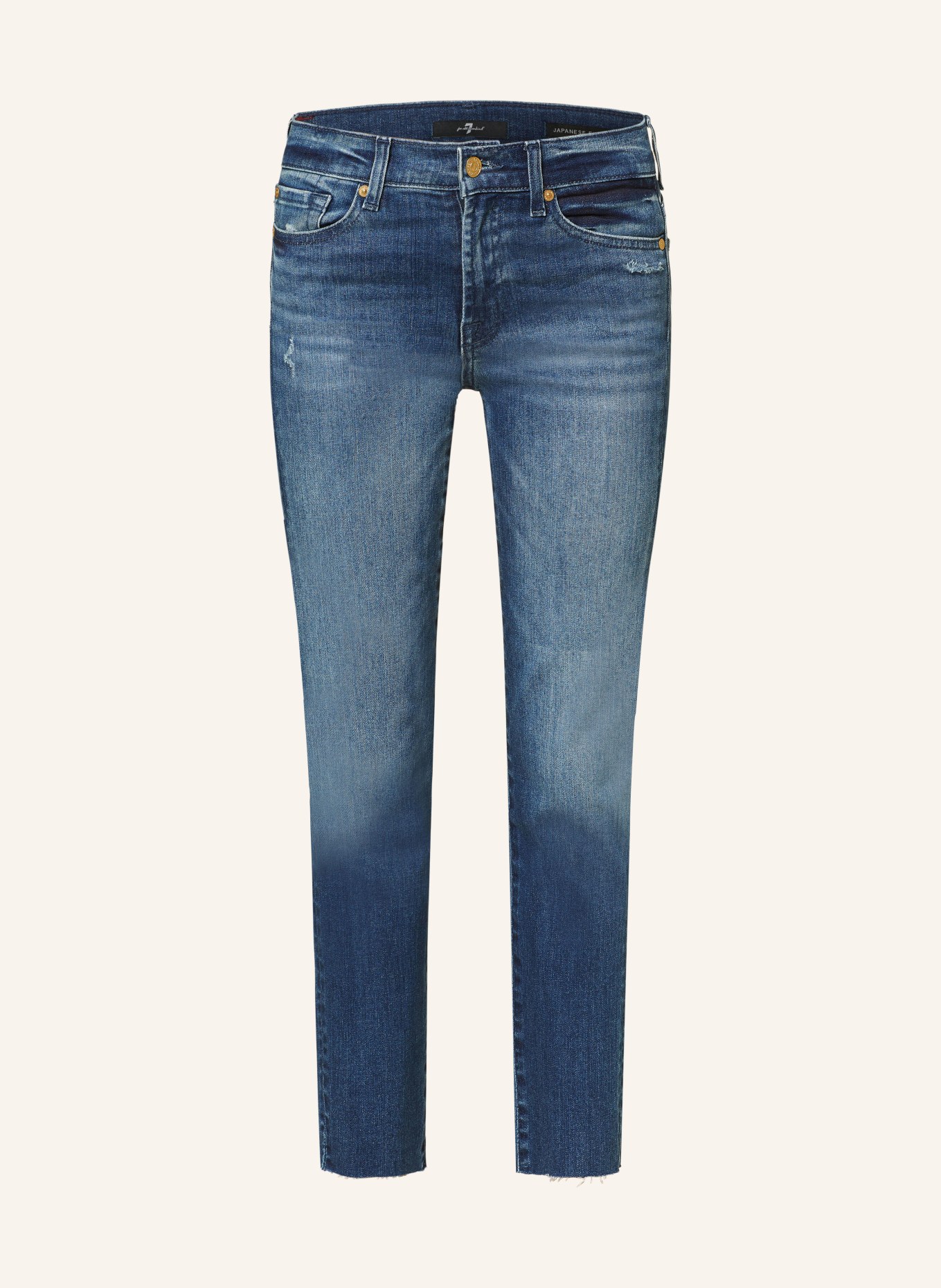 7 for all mankind 7/8 jeans ROXANNE ANKLE, Color: DARK BLUE (Image 1)