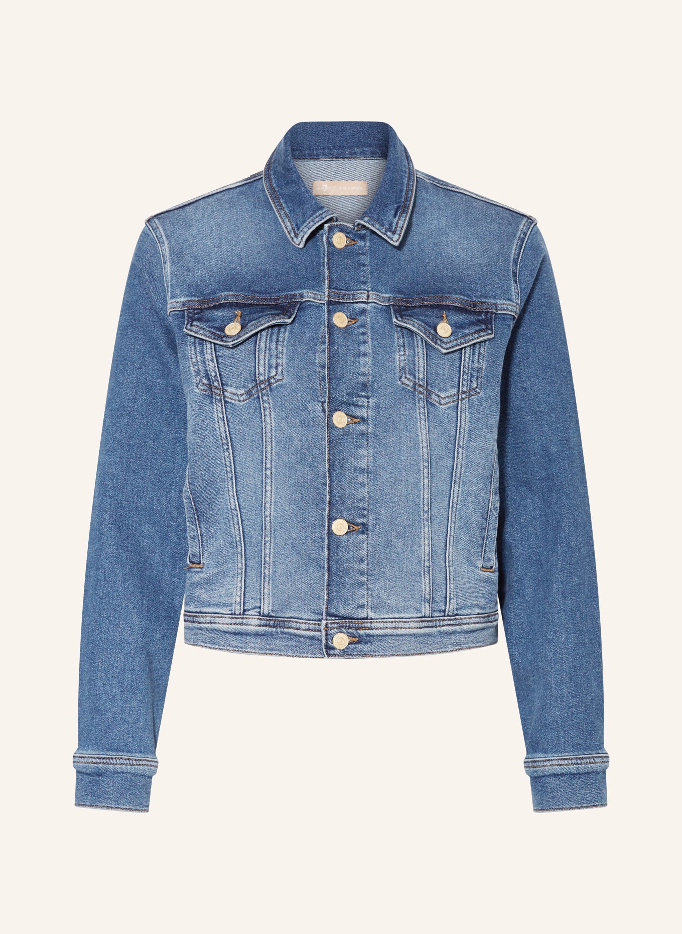 7 for all mankind denim jacket cheap