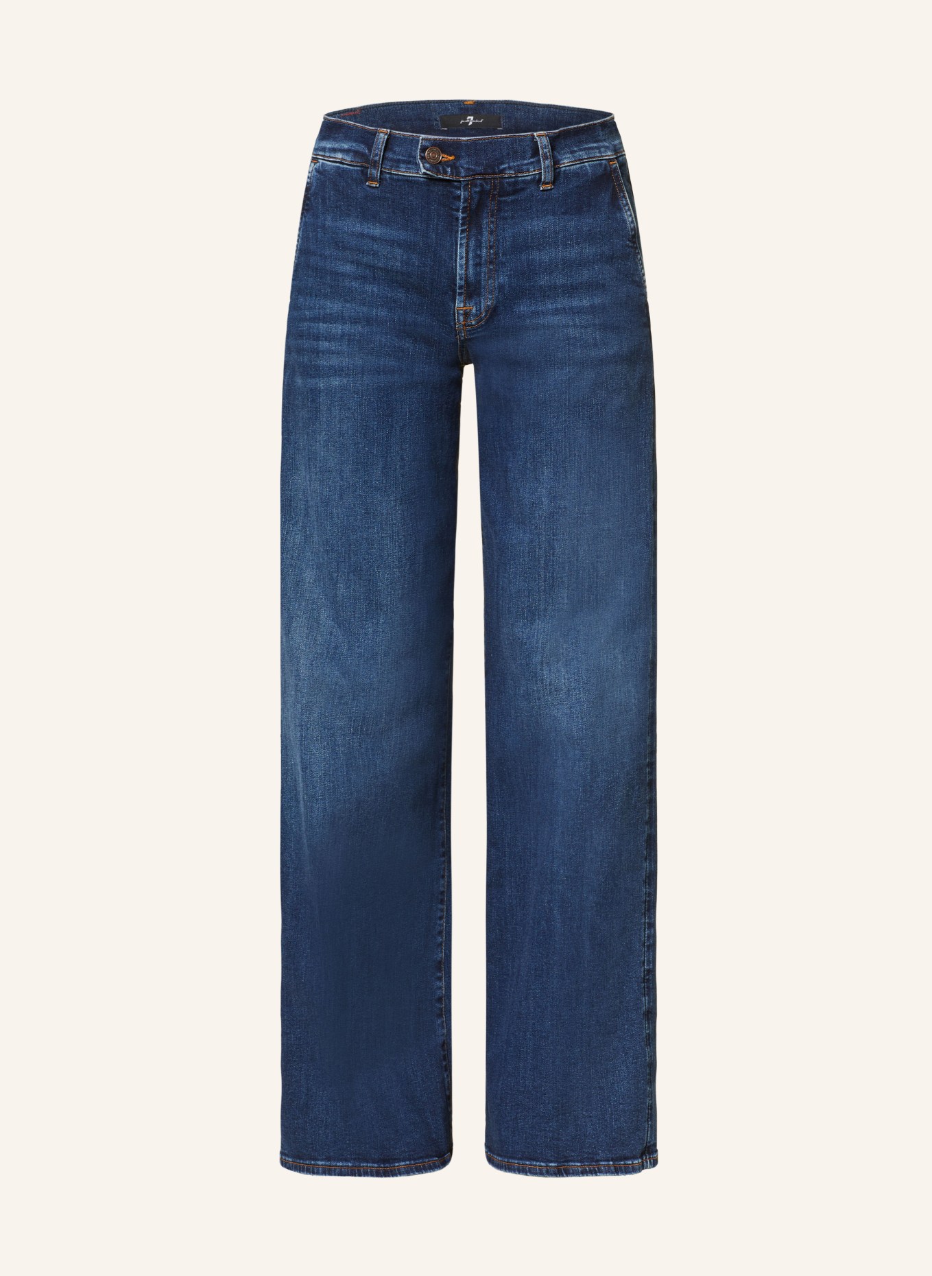 7 for all mankind Straight jeans TAILORED LOTTA REBEL, Color: DARK BLUE (Image 1)