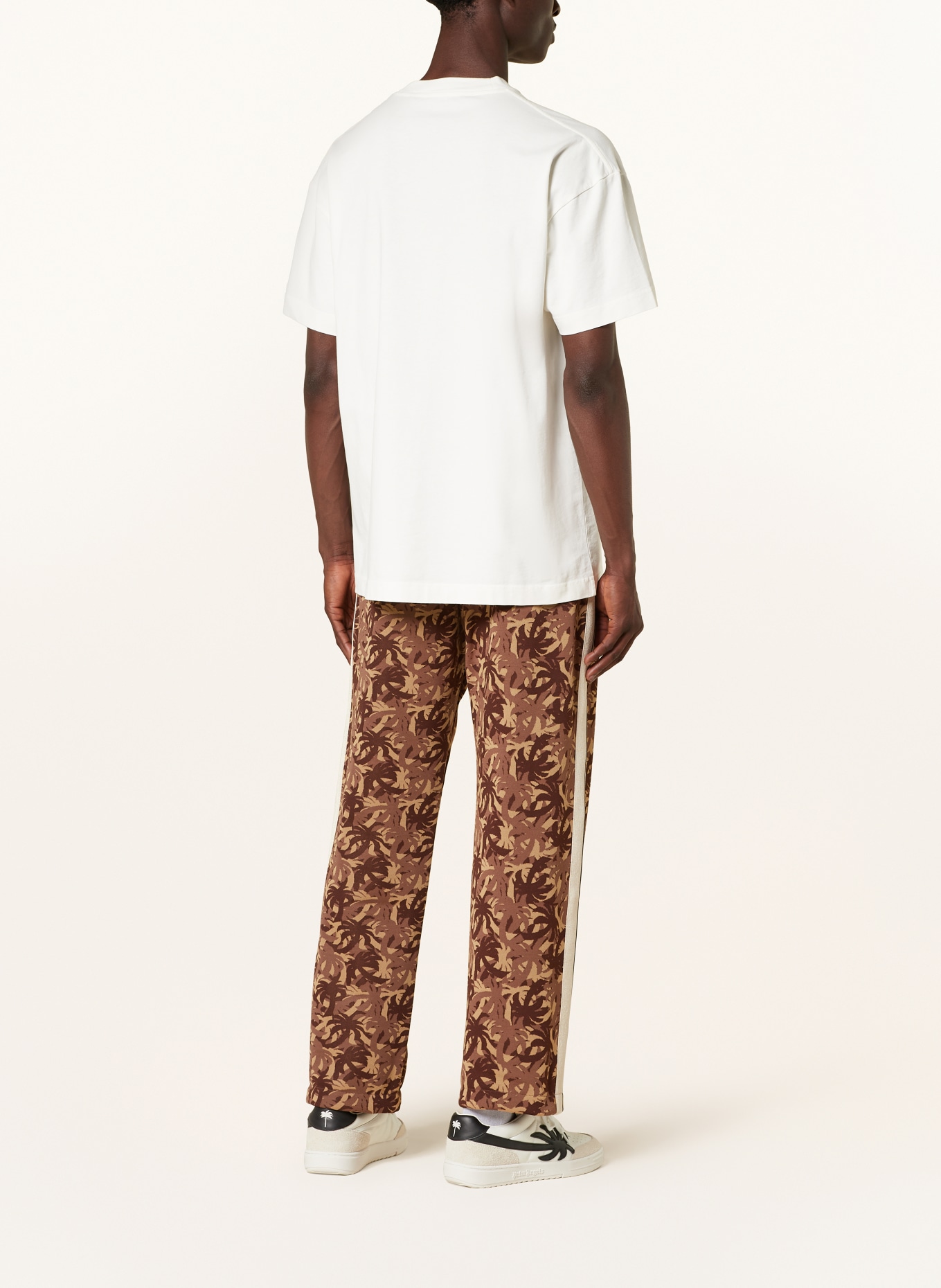 Palm Angels Koszulka oversize: ECRU