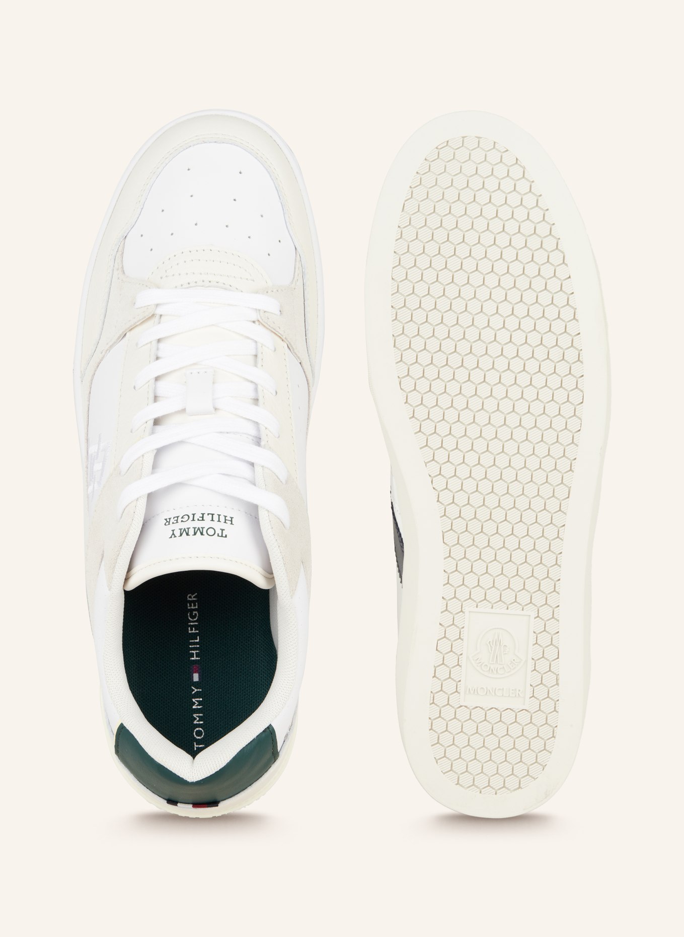 TOMMY HILFIGER Sneaker, Farbe: WEISS/ CREME/ HELLGELB (Bild 5)