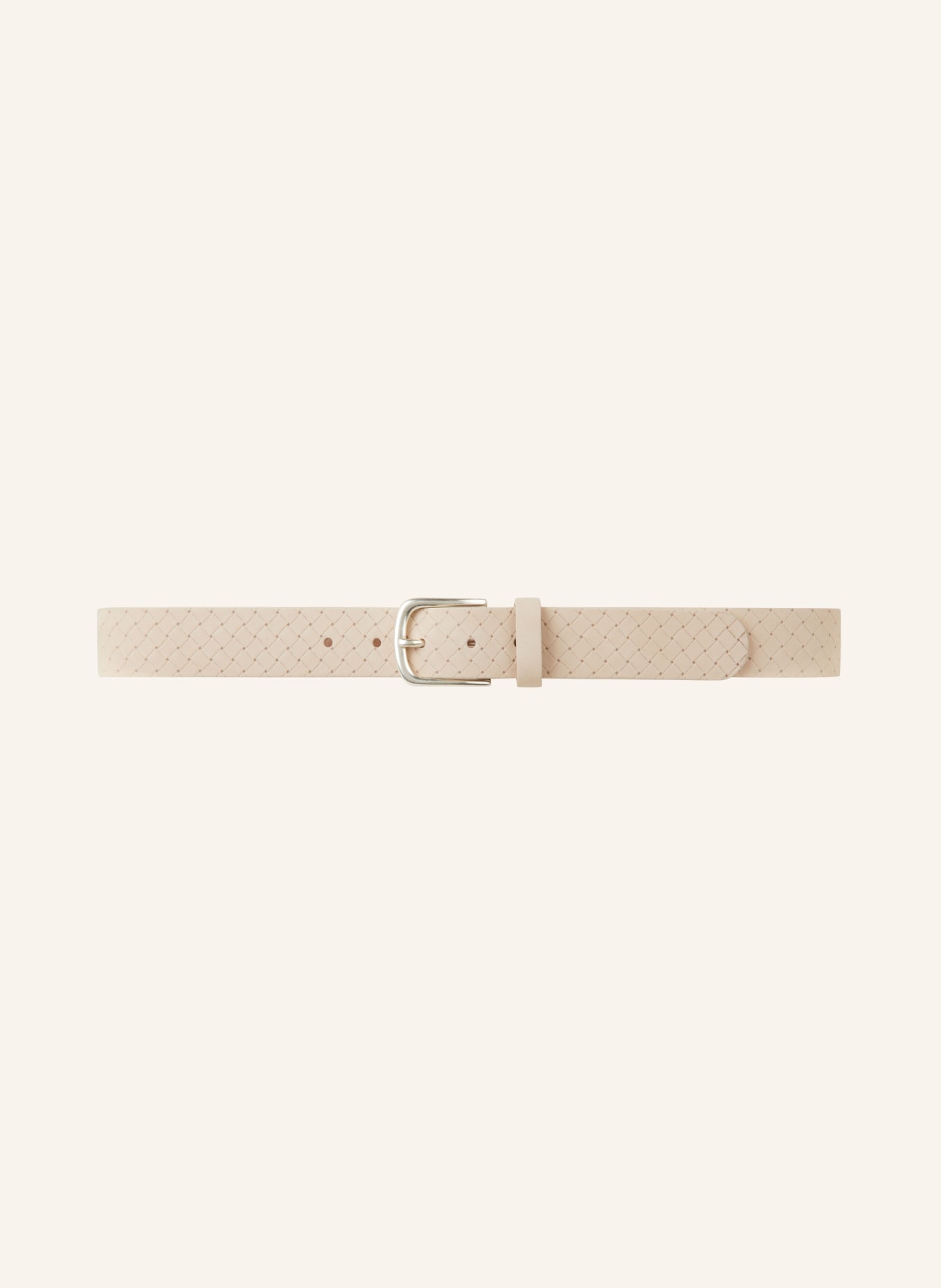 STROKESMAN'S Leather belt, Color: BEIGE (Image 2)