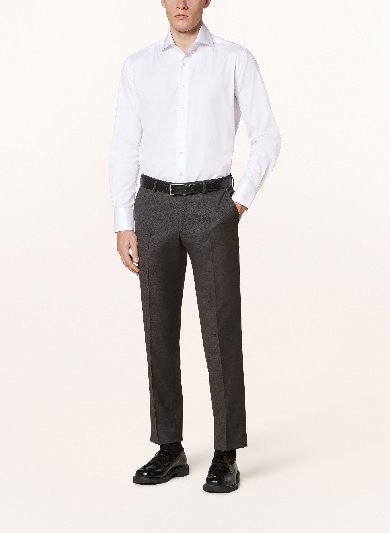 ARTIGIANO Košile Fitted Fit: BÍLÁ