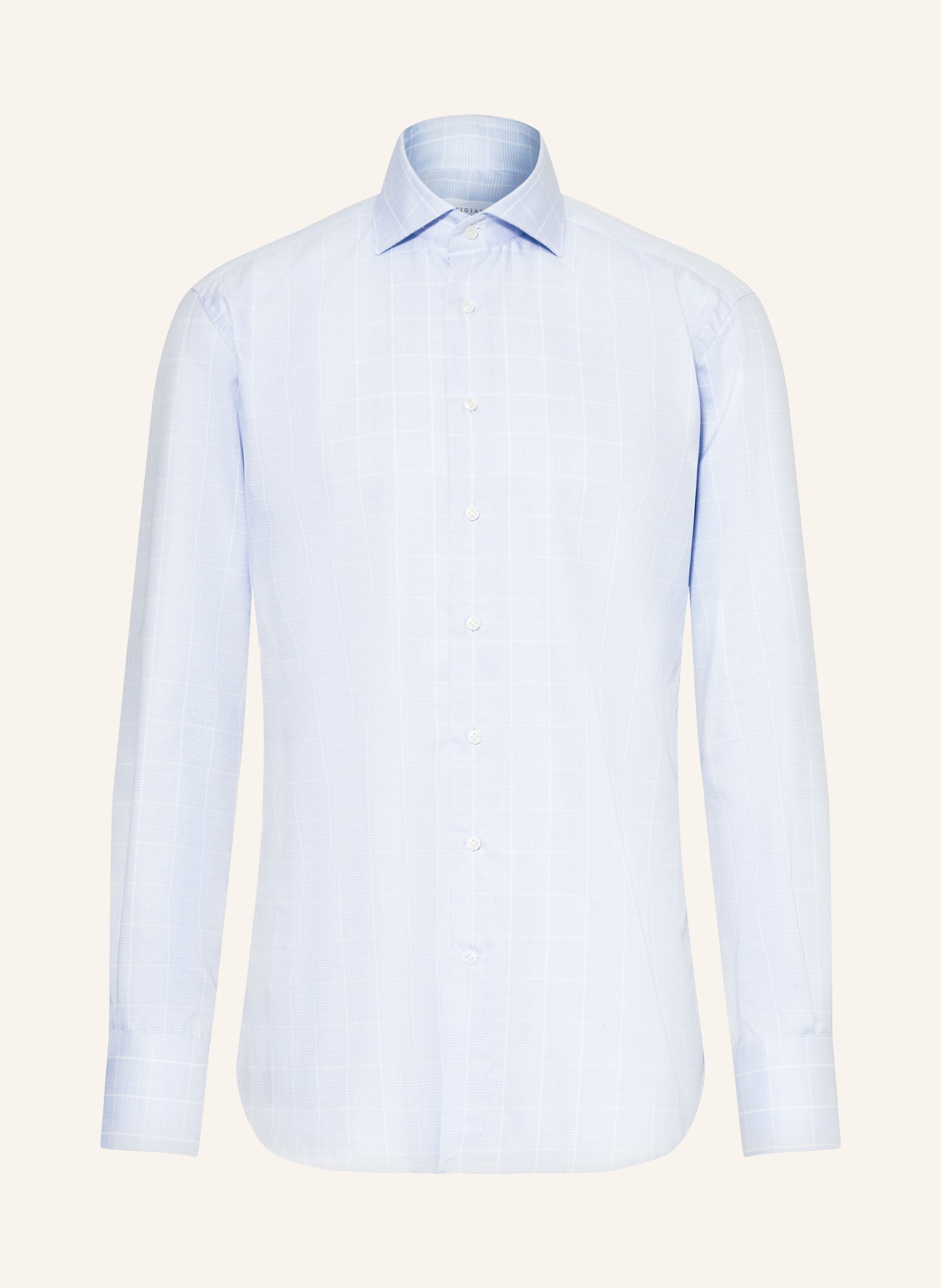 ARTIGIANO Koszula fitted fit: JASNONIEBIESKI