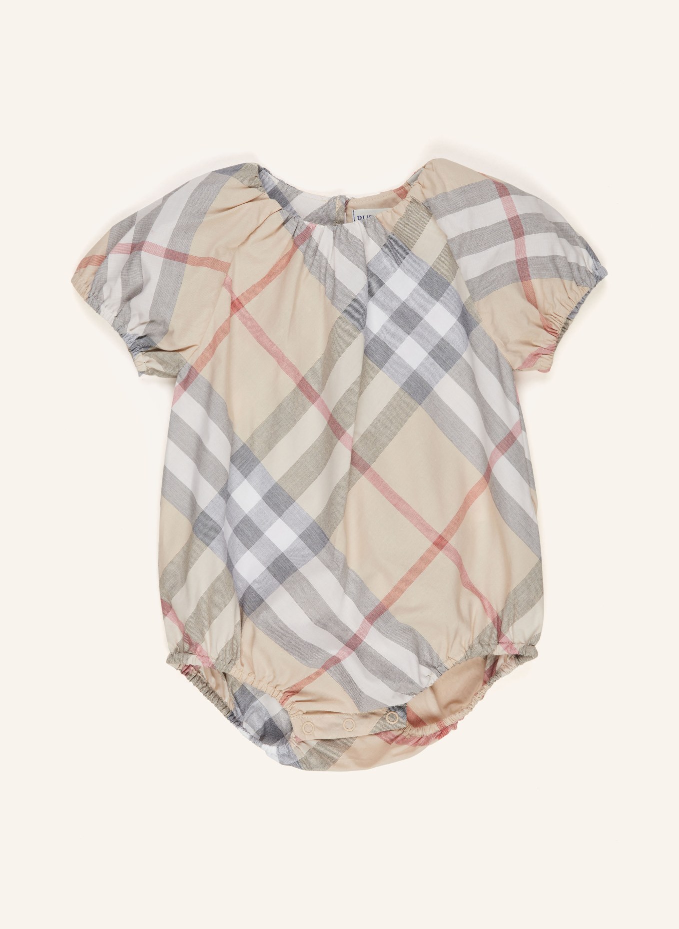 Baby burberry bucket hat outlet