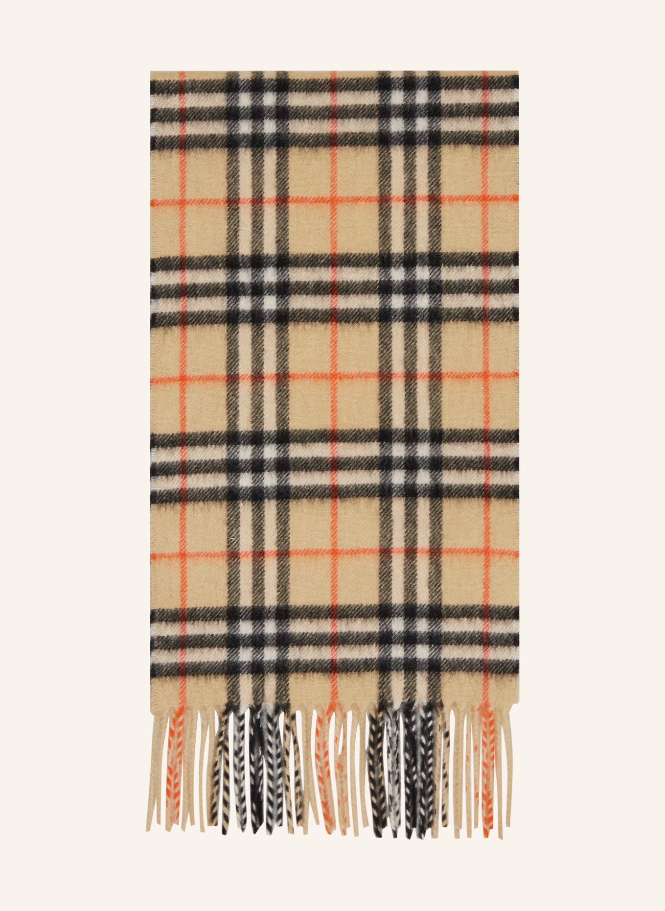 BURBERRY Cashmere-Schal: The Shoes You Can Buy Now From Burberry's Runway Show