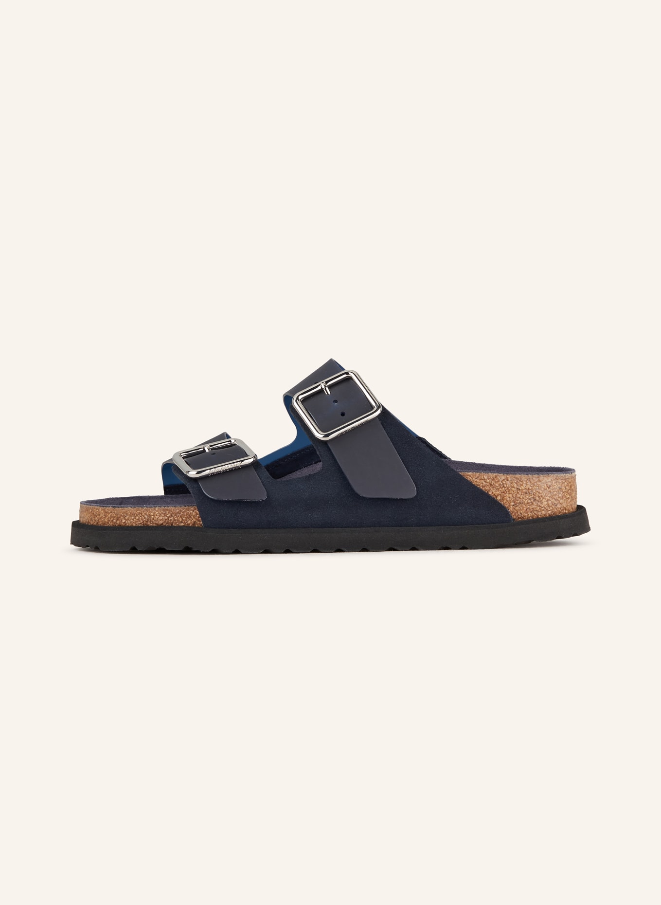 Birkenstock arizona navy blue suede sales