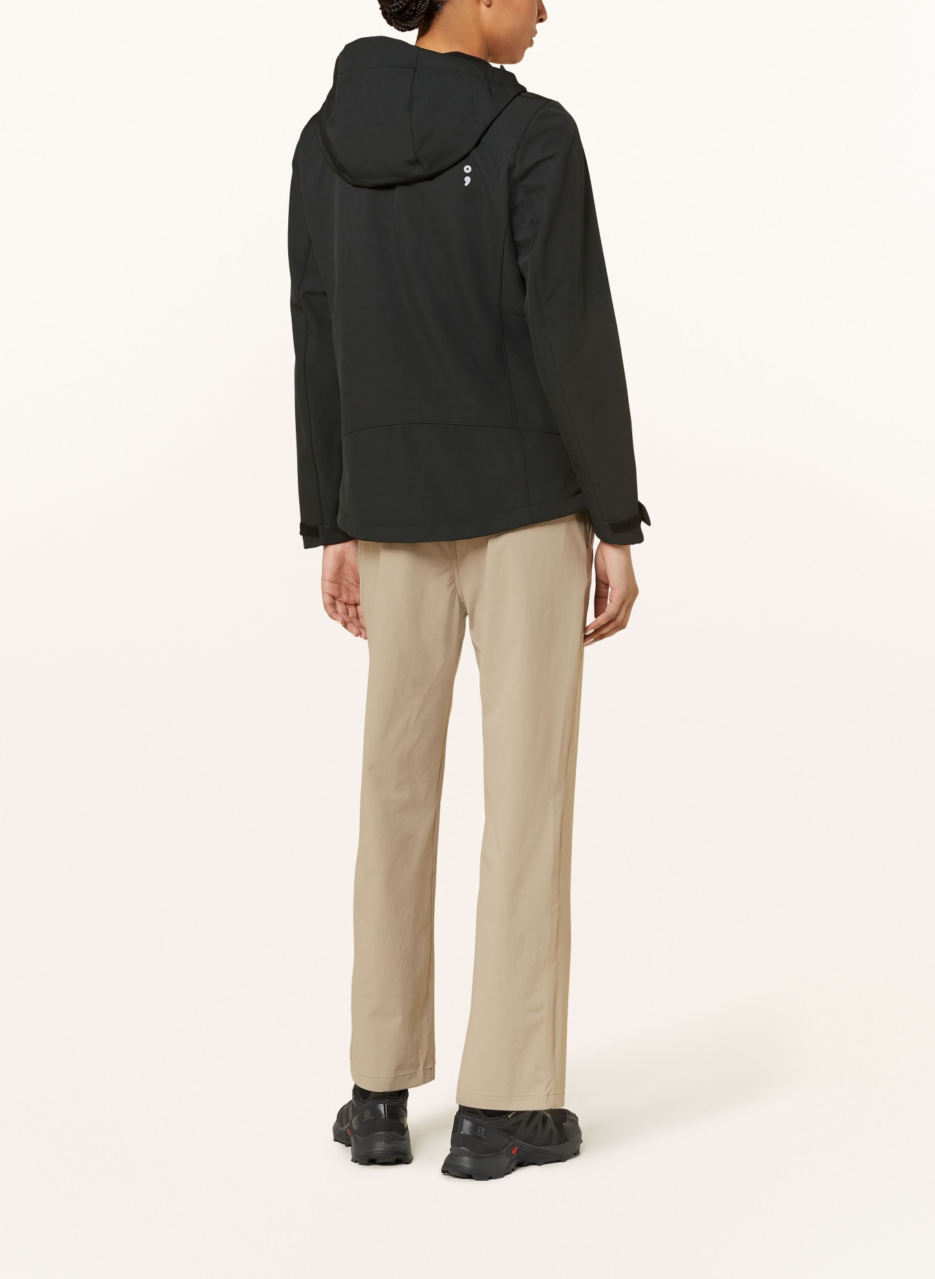 me°ru' Softshell jacket TOULOUSE: BLACK