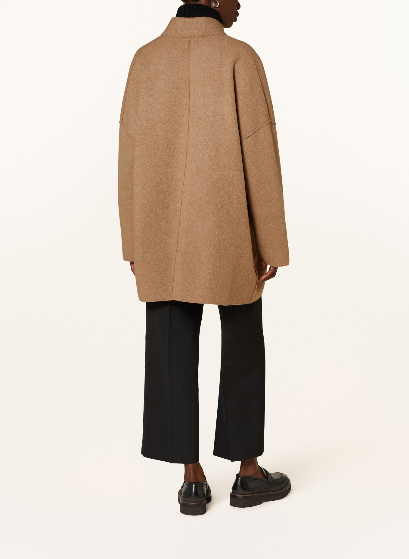 lunaria cashmere Cashmere coat, Color: CAMEL (Image 3)