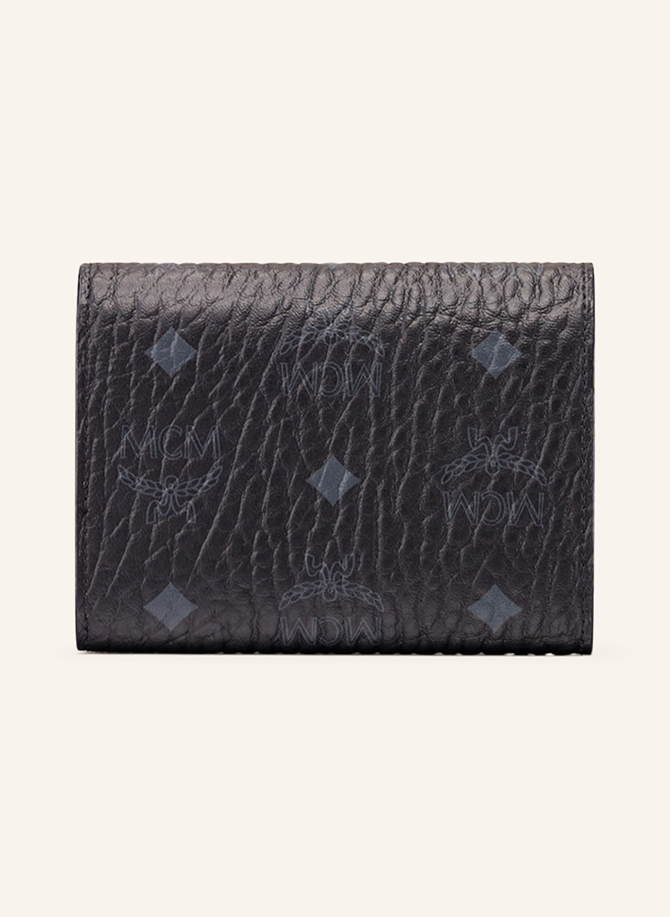 Grey mcm wallet best sale