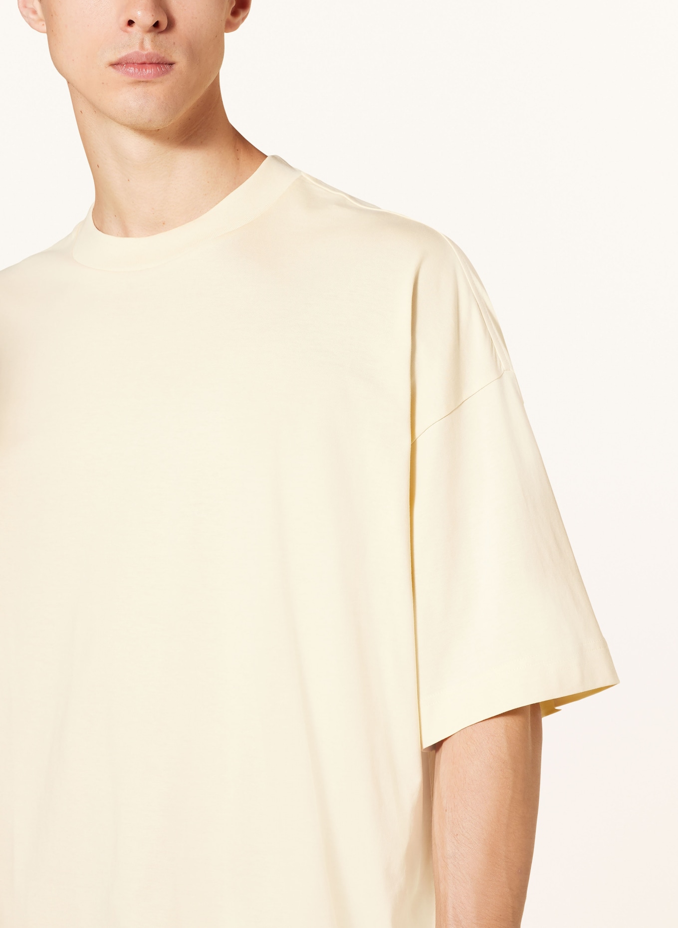 COS T-shirt, Color: LIGHT YELLOW (Image 4)