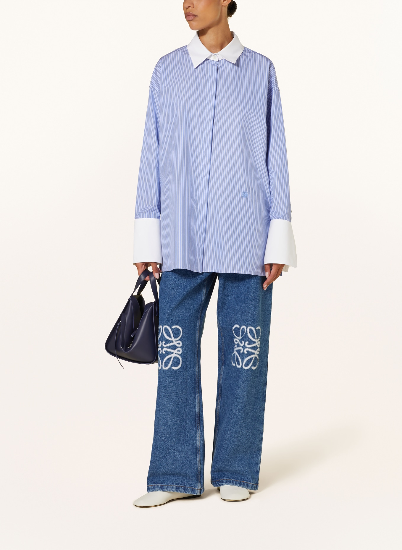 LOEWE Handtasche HAMMOCK: DUNKELBLAU